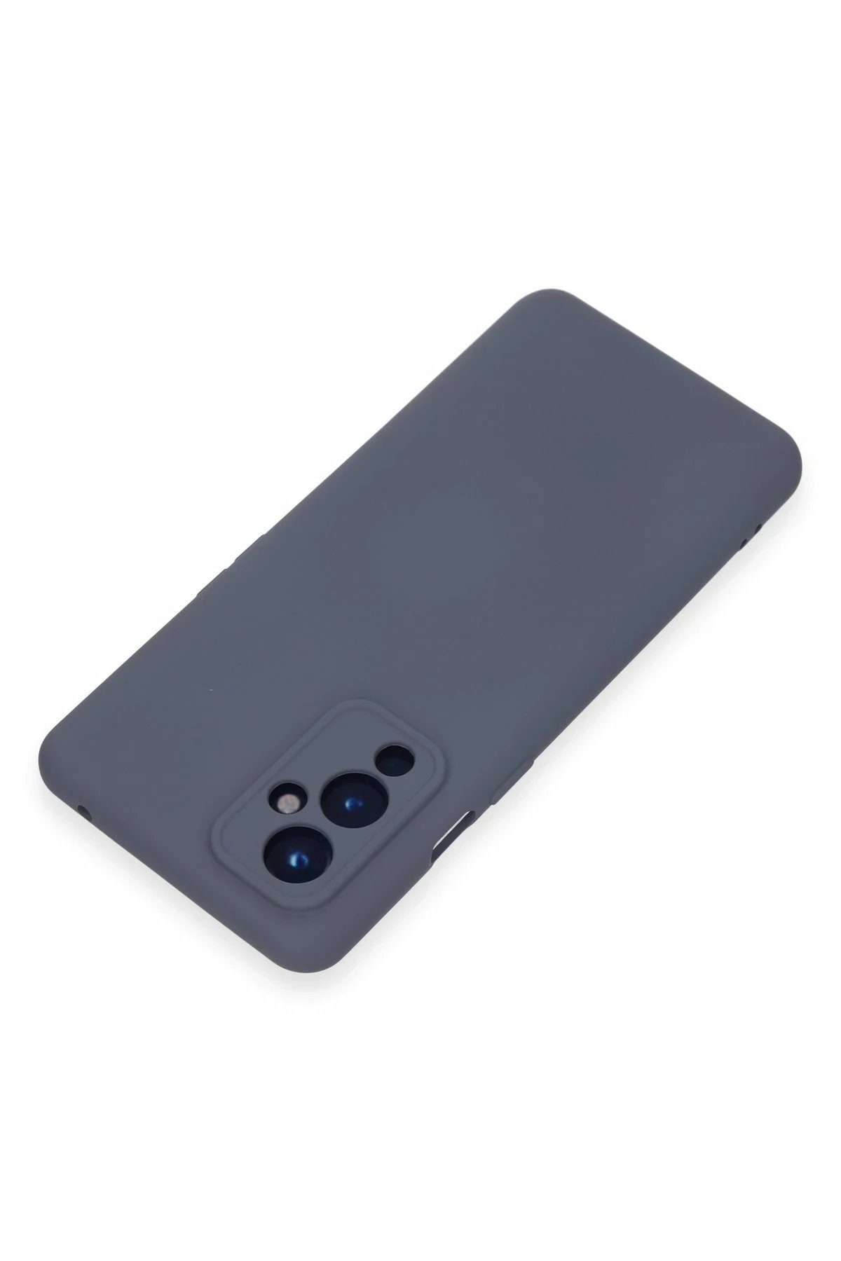 Newface One Plus 9 Kılıf Nano içi Kadife Silikon - Gri