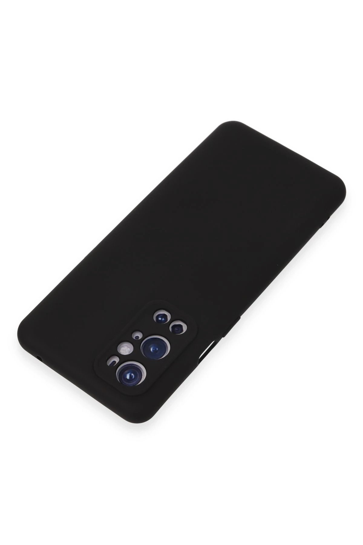 Newface One Plus 9 Pro Kılıf Nano içi Kadife Silikon - Siyah