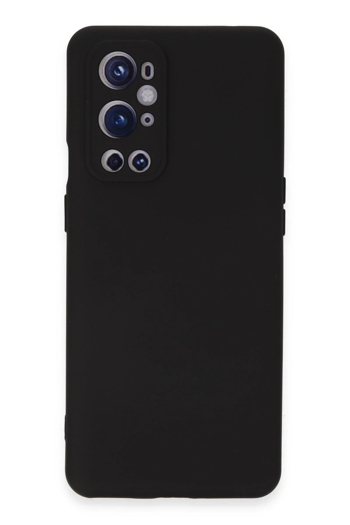 Newface One Plus 9 Pro Kılıf Nano içi Kadife Silikon - Siyah