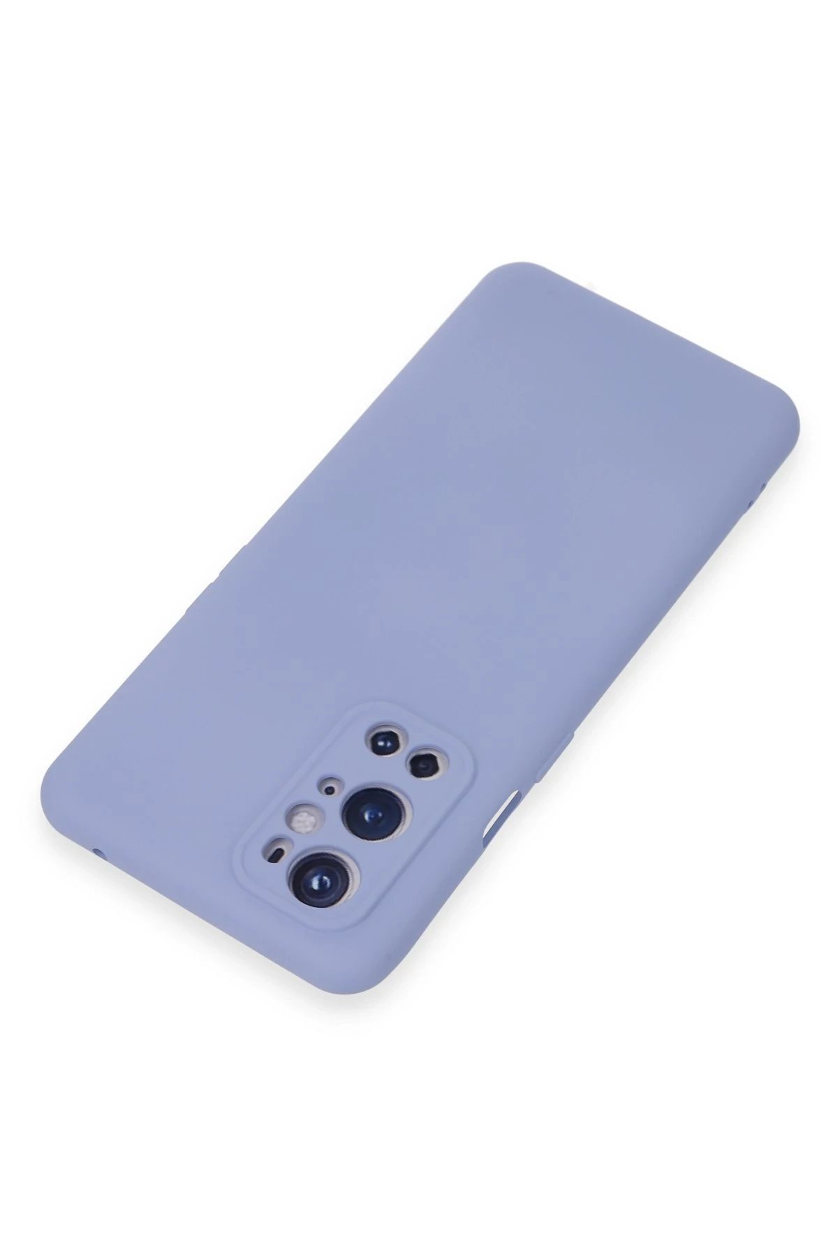 Newface One Plus 9 Pro Kılıf Nano içi Kadife Silikon - Lila