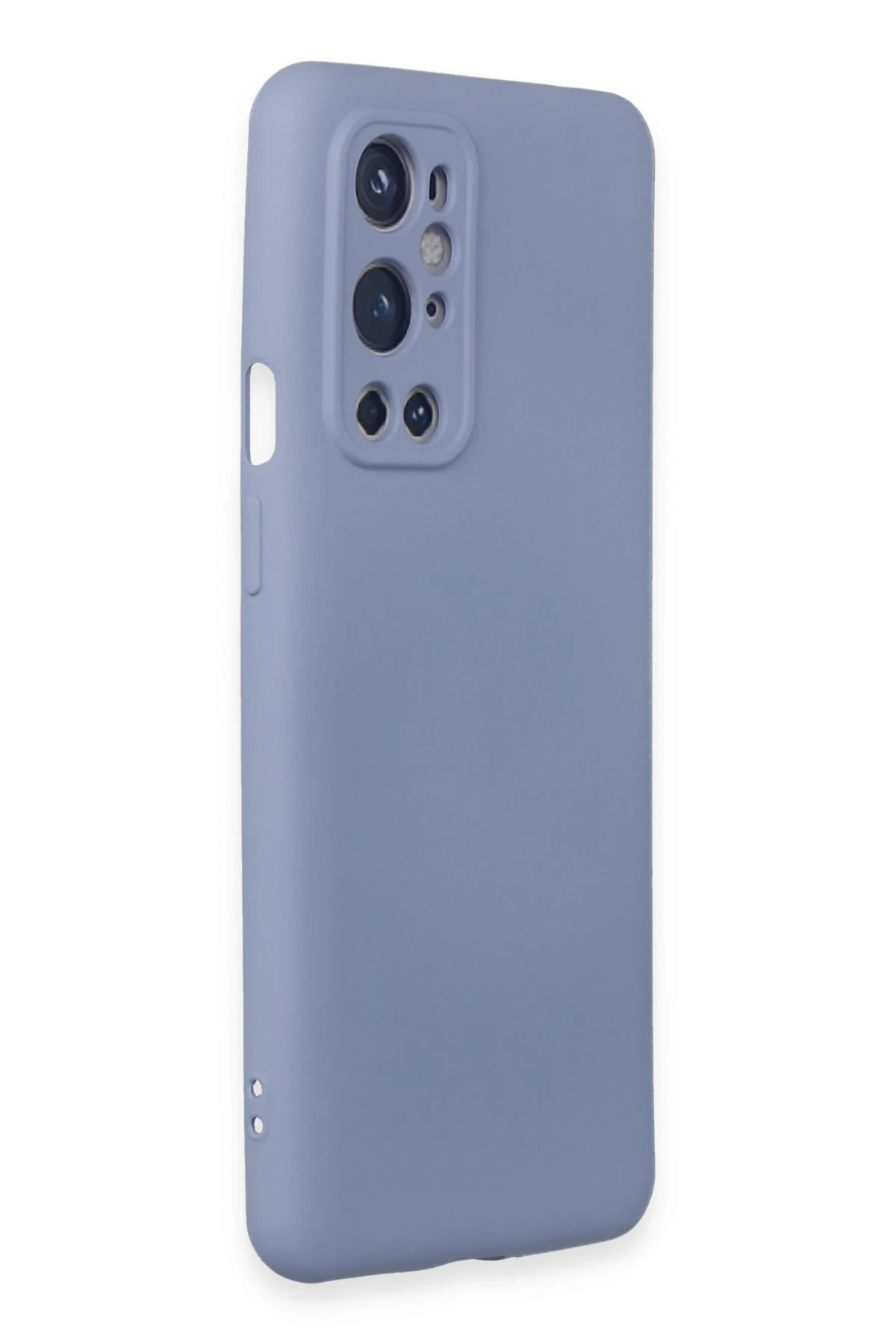 Newface One Plus 9 Pro Kılıf Nano içi Kadife Silikon - Mor