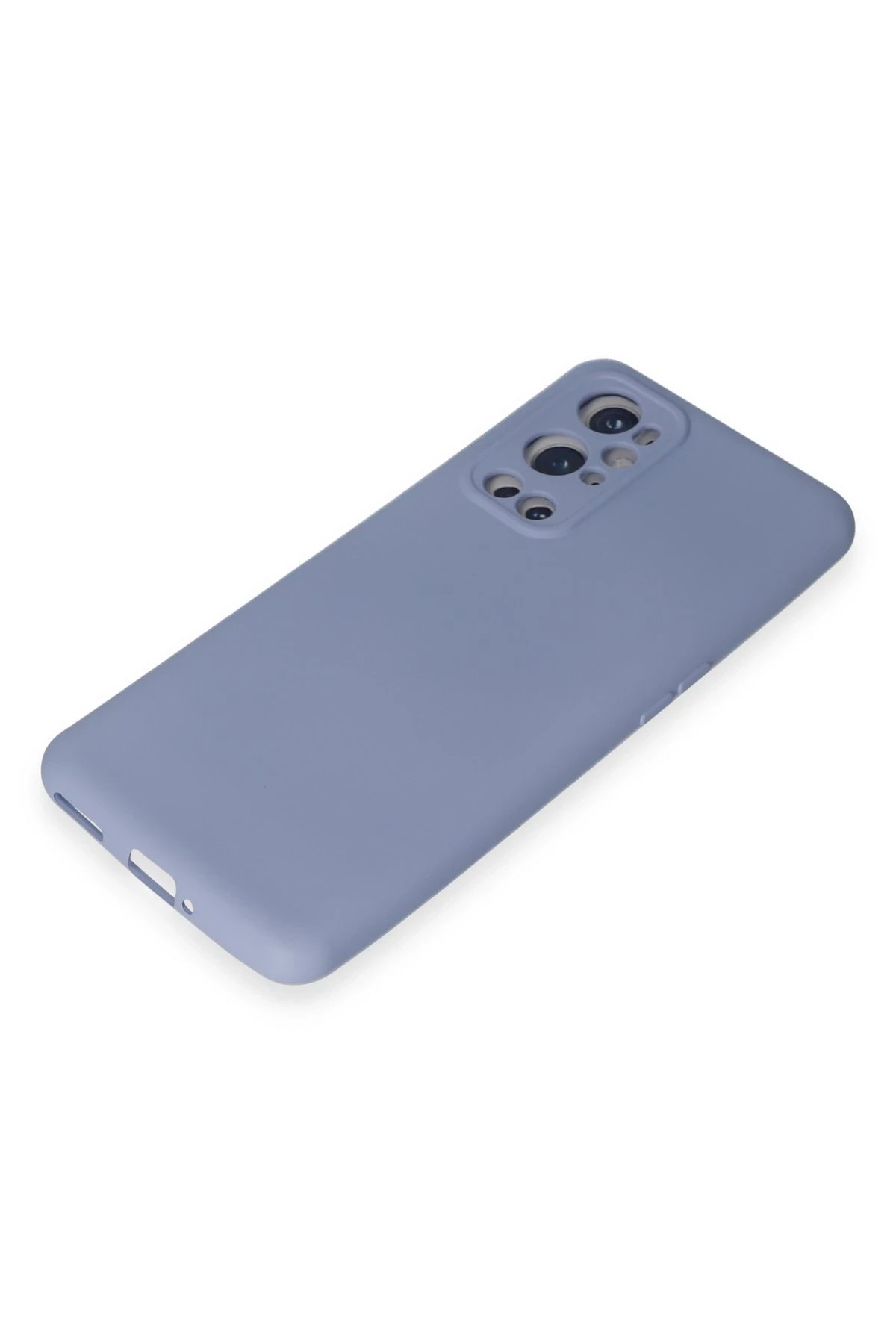 Newface One Plus 9 Pro Kılıf Nano içi Kadife Silikon - Mor