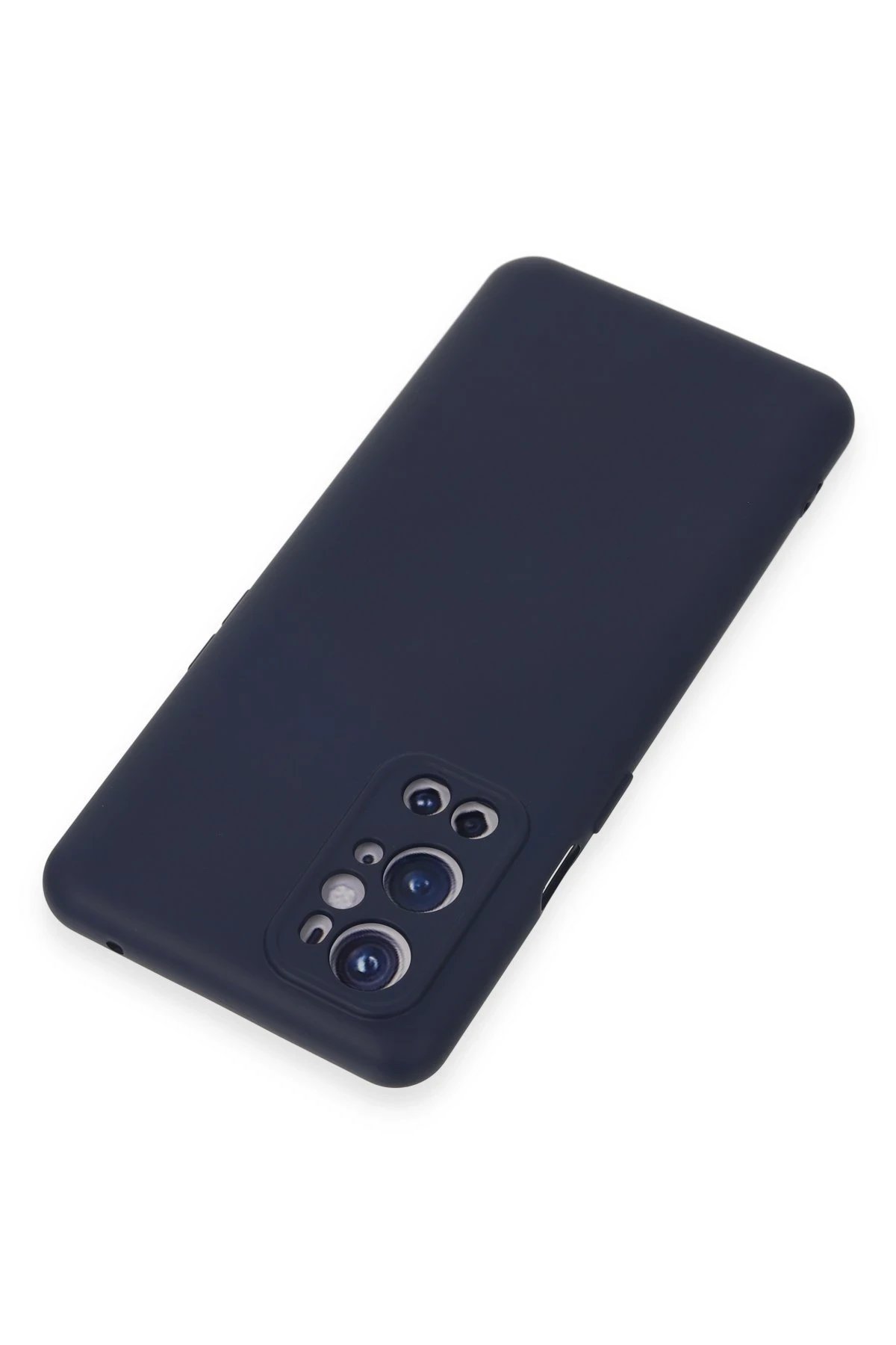 Newface One Plus 9 Pro Kılıf Nano içi Kadife Silikon - Lacivert