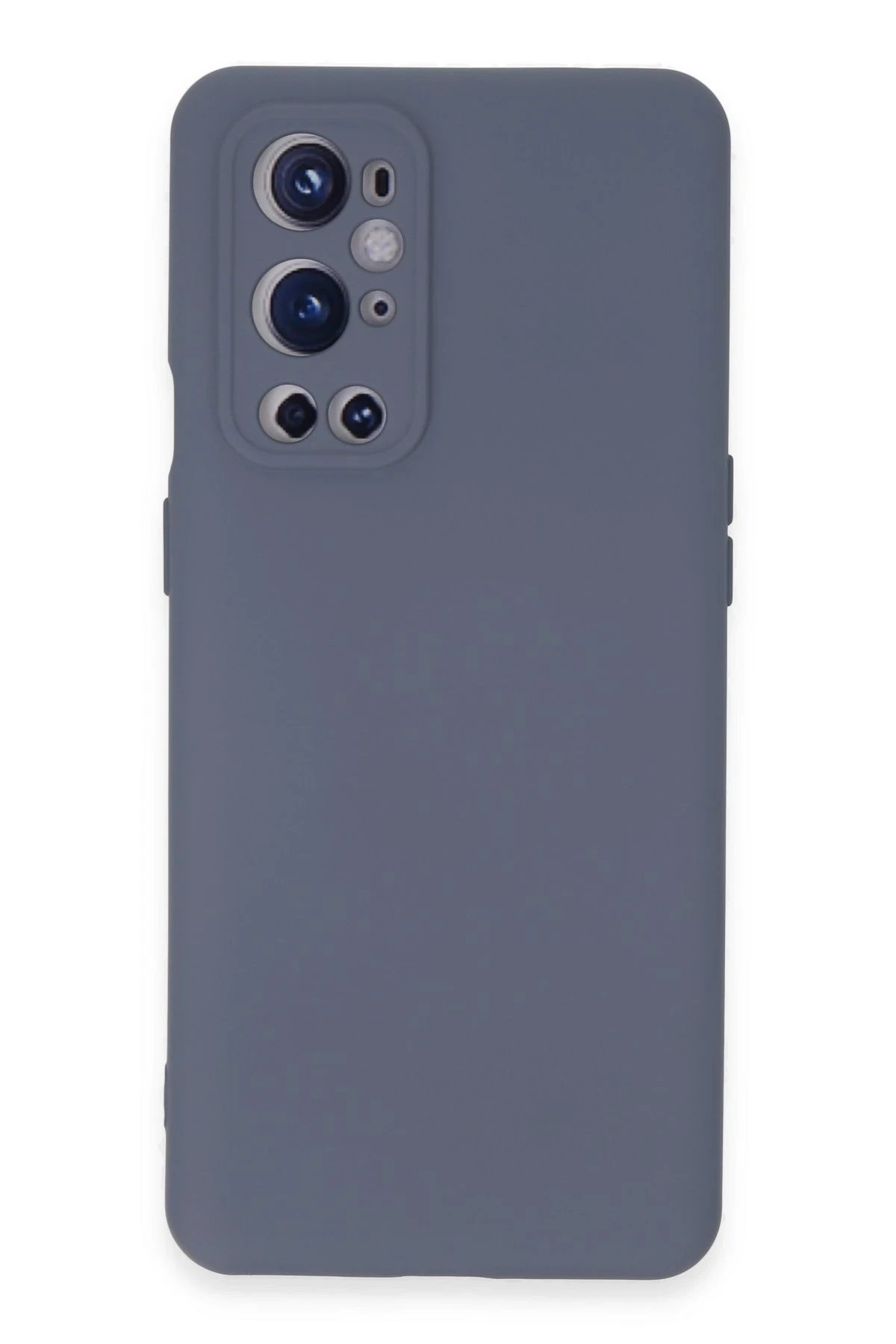 Newface One Plus 9 Pro Kılıf Nano içi Kadife Silikon - Gri