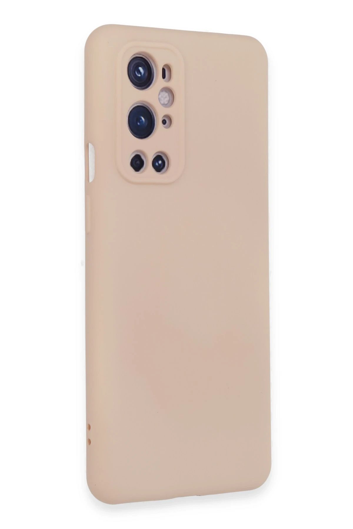 Newface One Plus 9 Pro Kılıf Nano içi Kadife Silikon - Pudra
