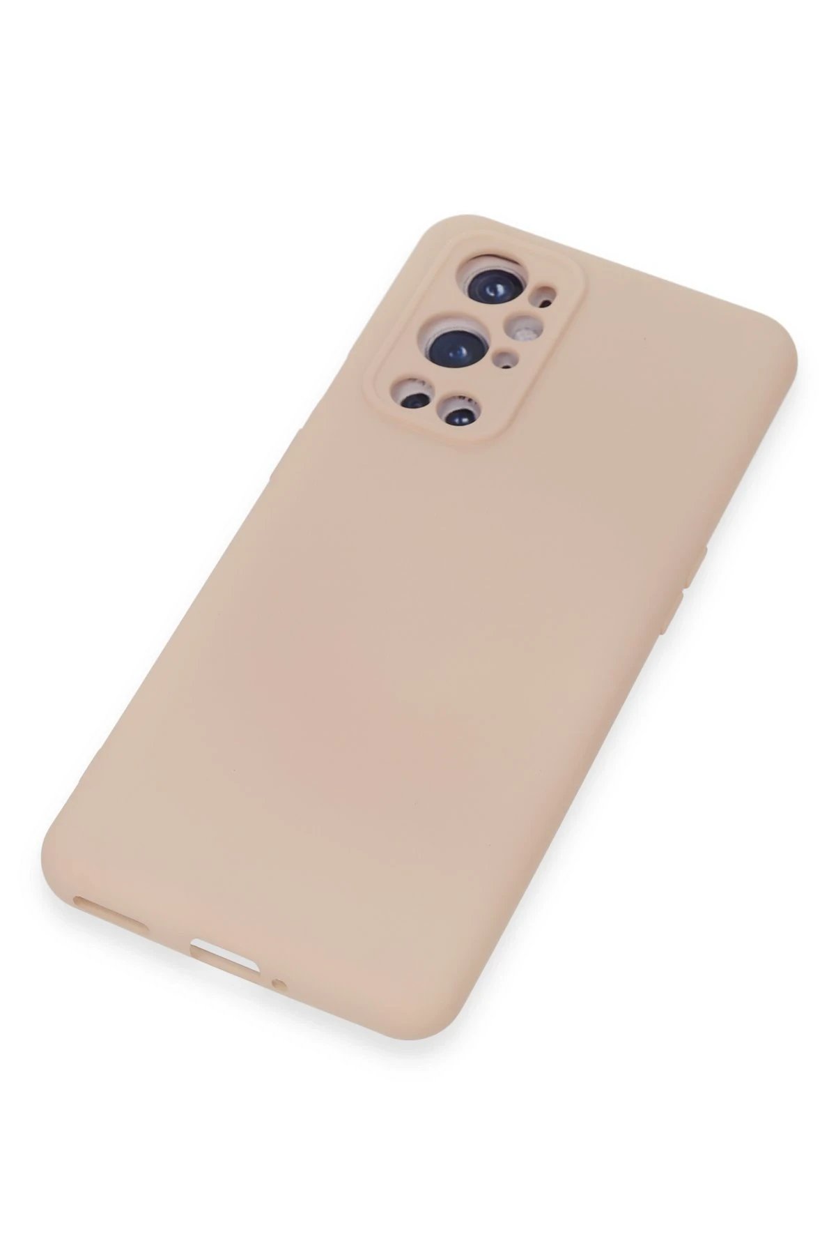 Newface One Plus 9 Pro Kılıf Nano içi Kadife Silikon - Pudra
