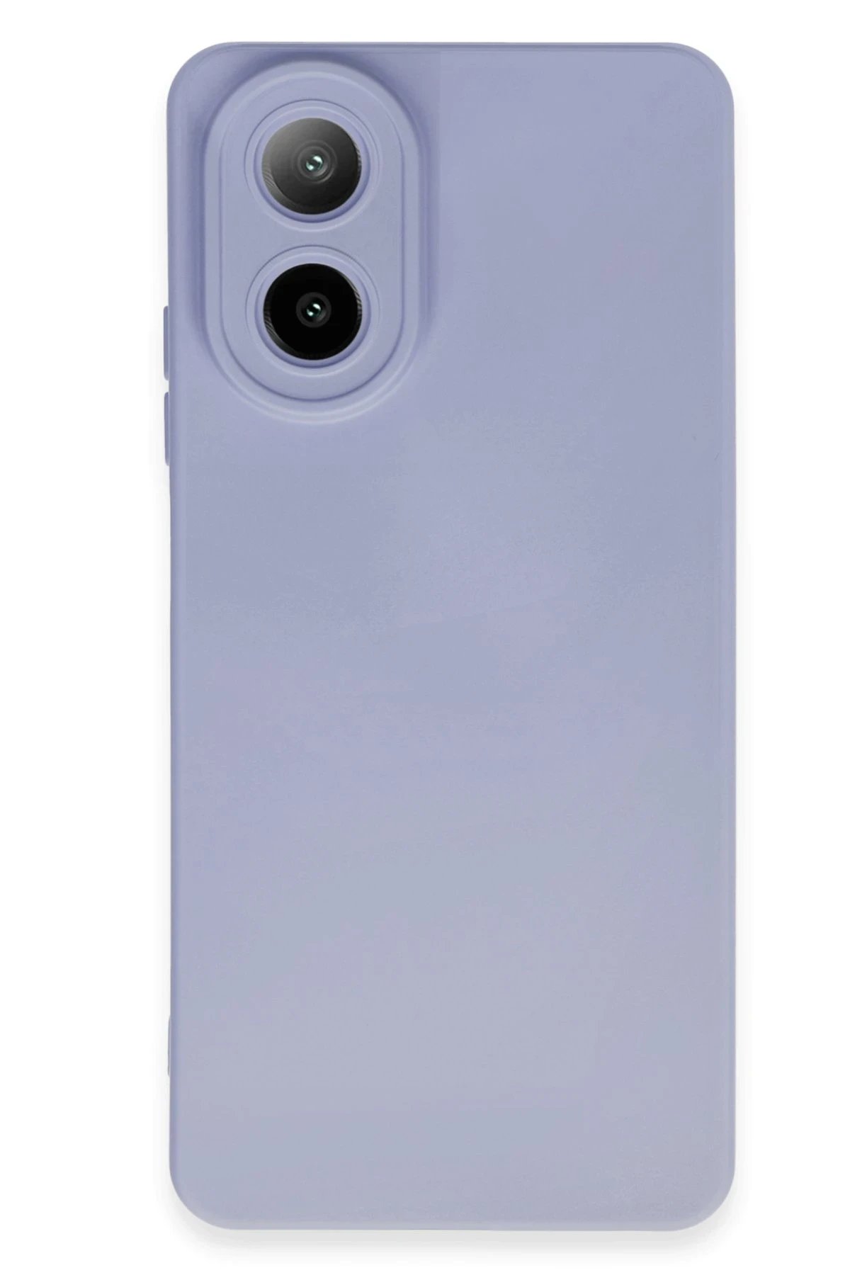 Newface Oppo A38 Kılıf Nano içi Kadife Silikon - Lila