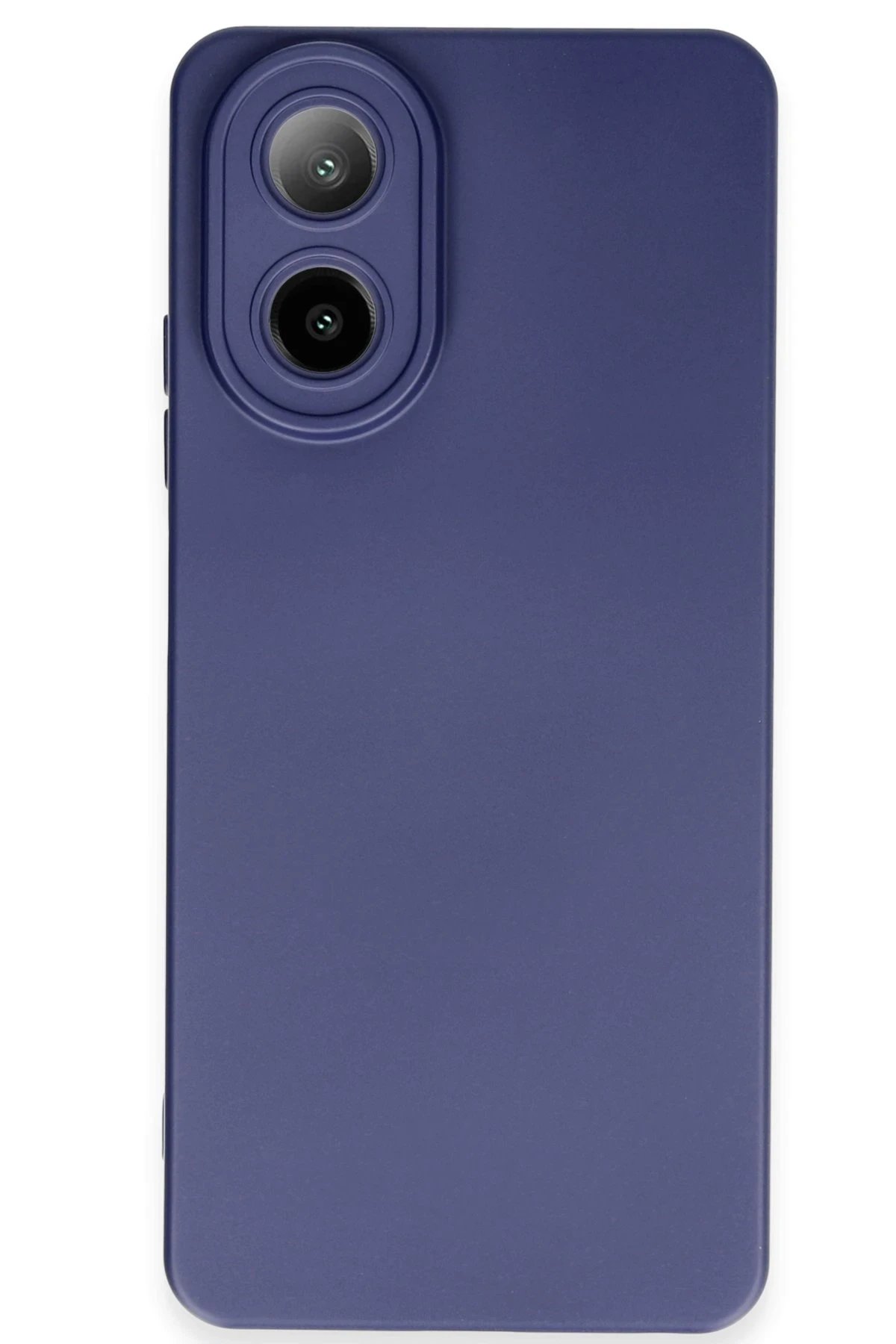 Newface Oppo A38 Kılıf Nano içi Kadife Silikon - Lacivert