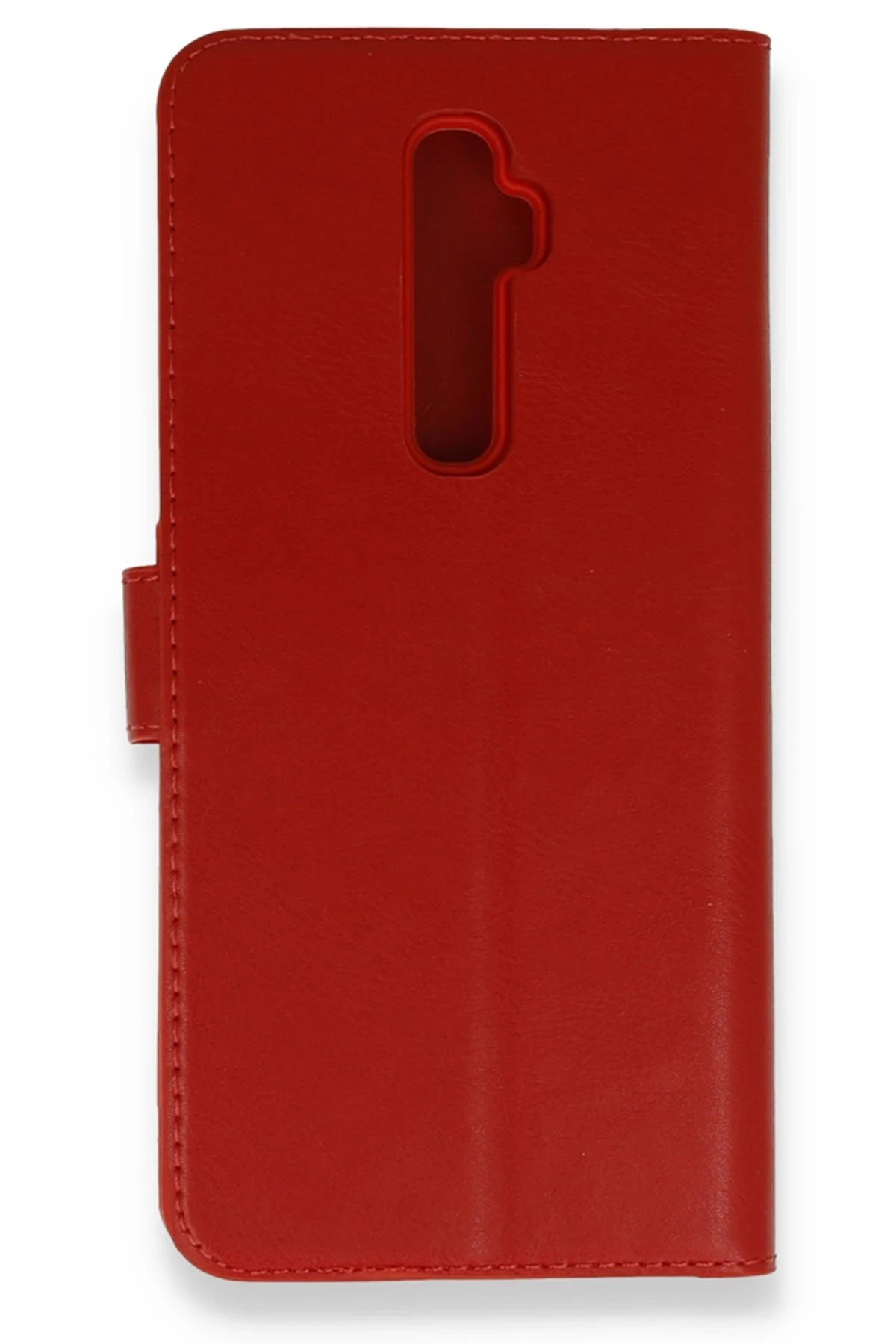 Newface Oppo Reno 2Z Kılıf Trend S Plus Kapaklı Kılıf - Kırmızı