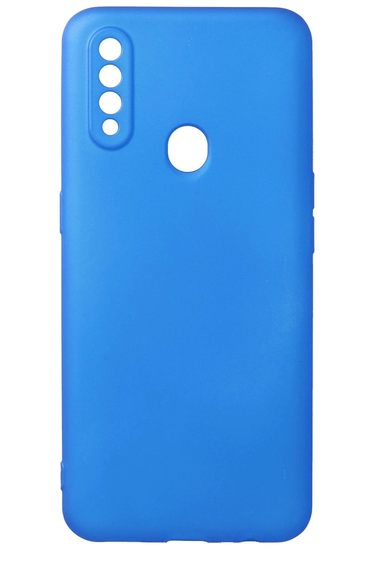 Newface Oppo A31 Kılıf First Silikon - Mavi