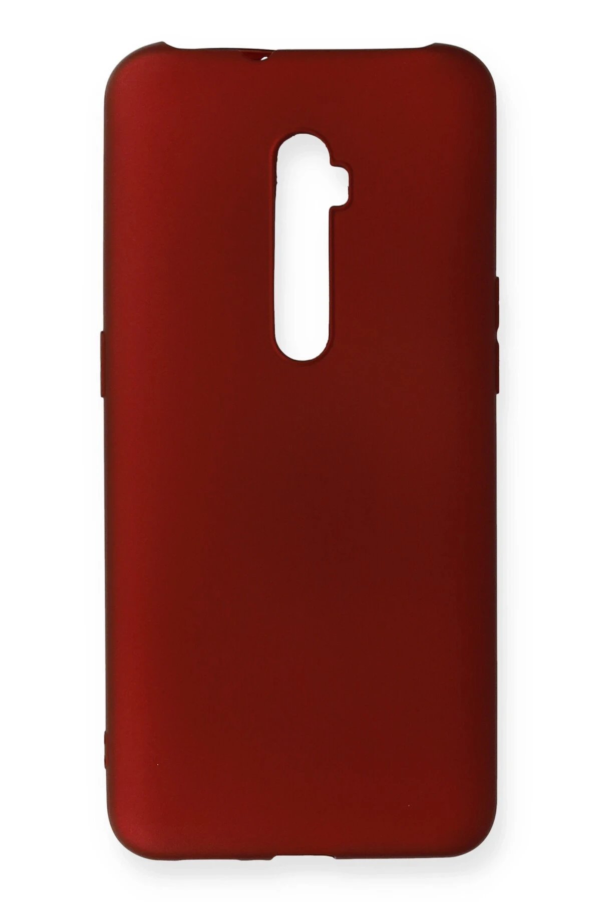 Newface Oppo Reno 10X Kılıf First Silikon - Bordo