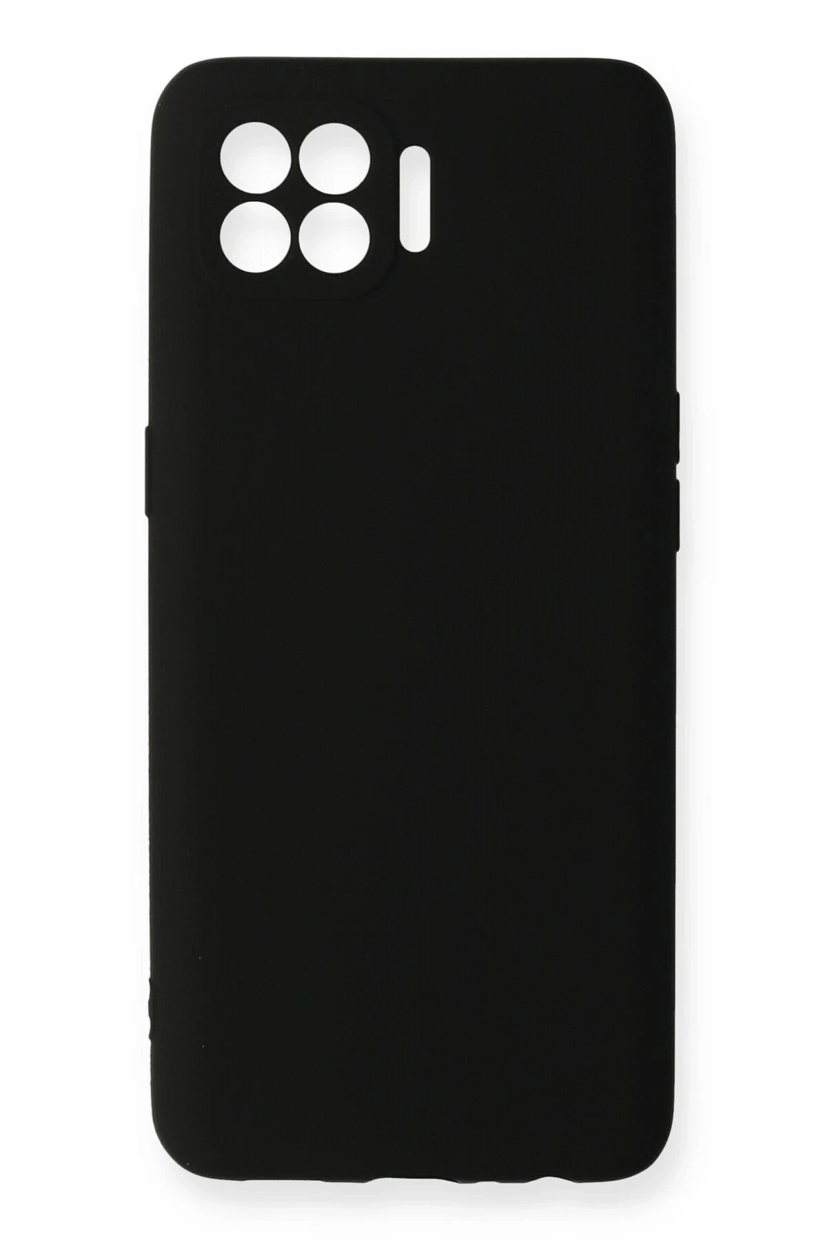 Newface Oppo Reno 4 Lite Kılıf First Silikon - Siyah