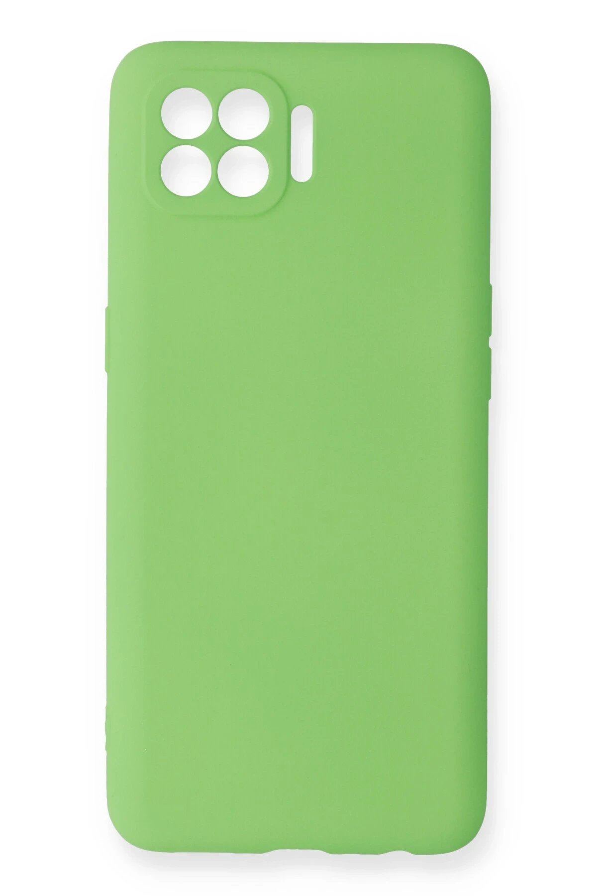 Newface Oppo Reno 4 Lite Kılıf First Silikon - Yeşil