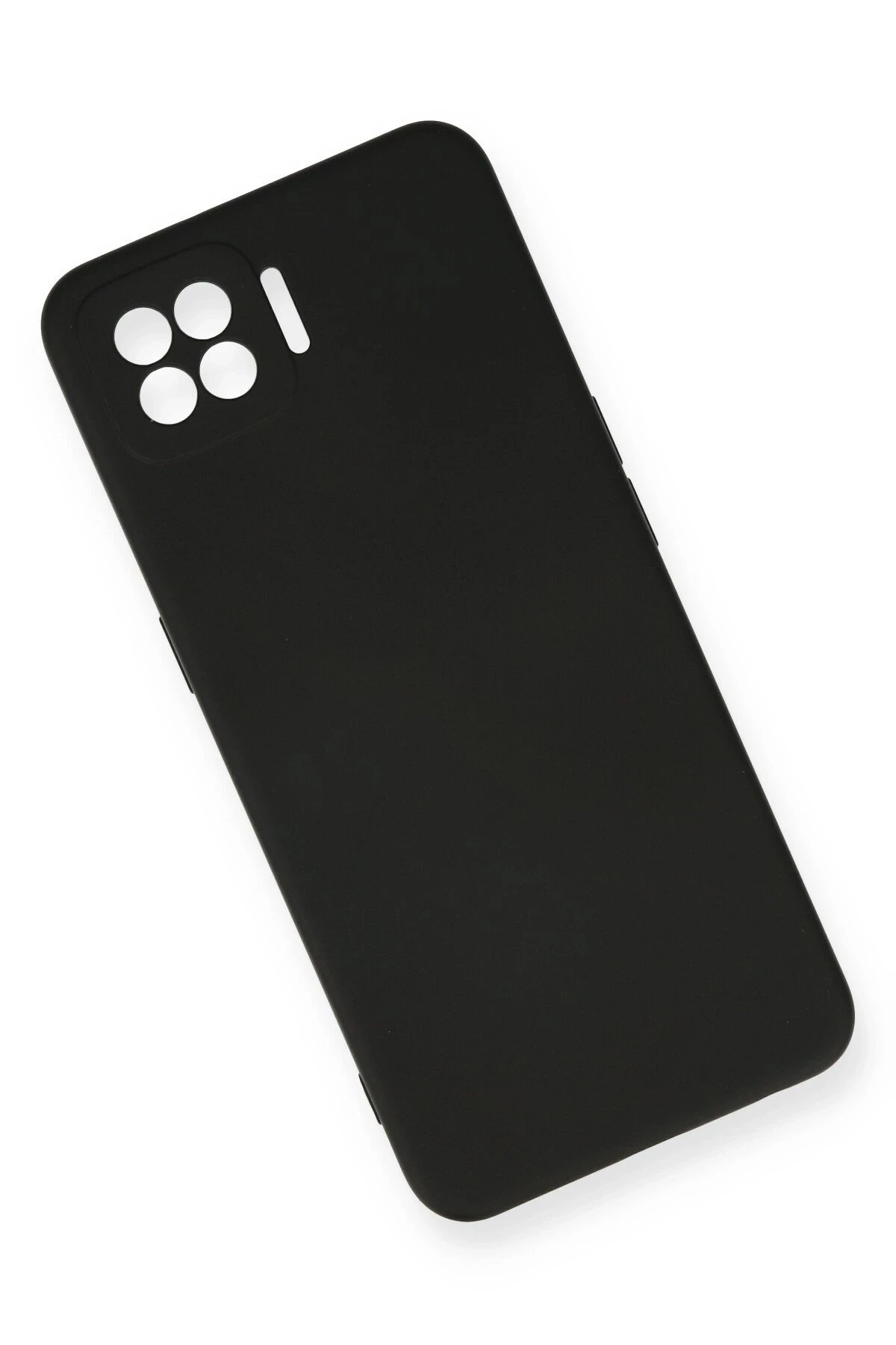 Newface Oppo A73 Kılıf Nano içi Kadife Silikon - Siyah