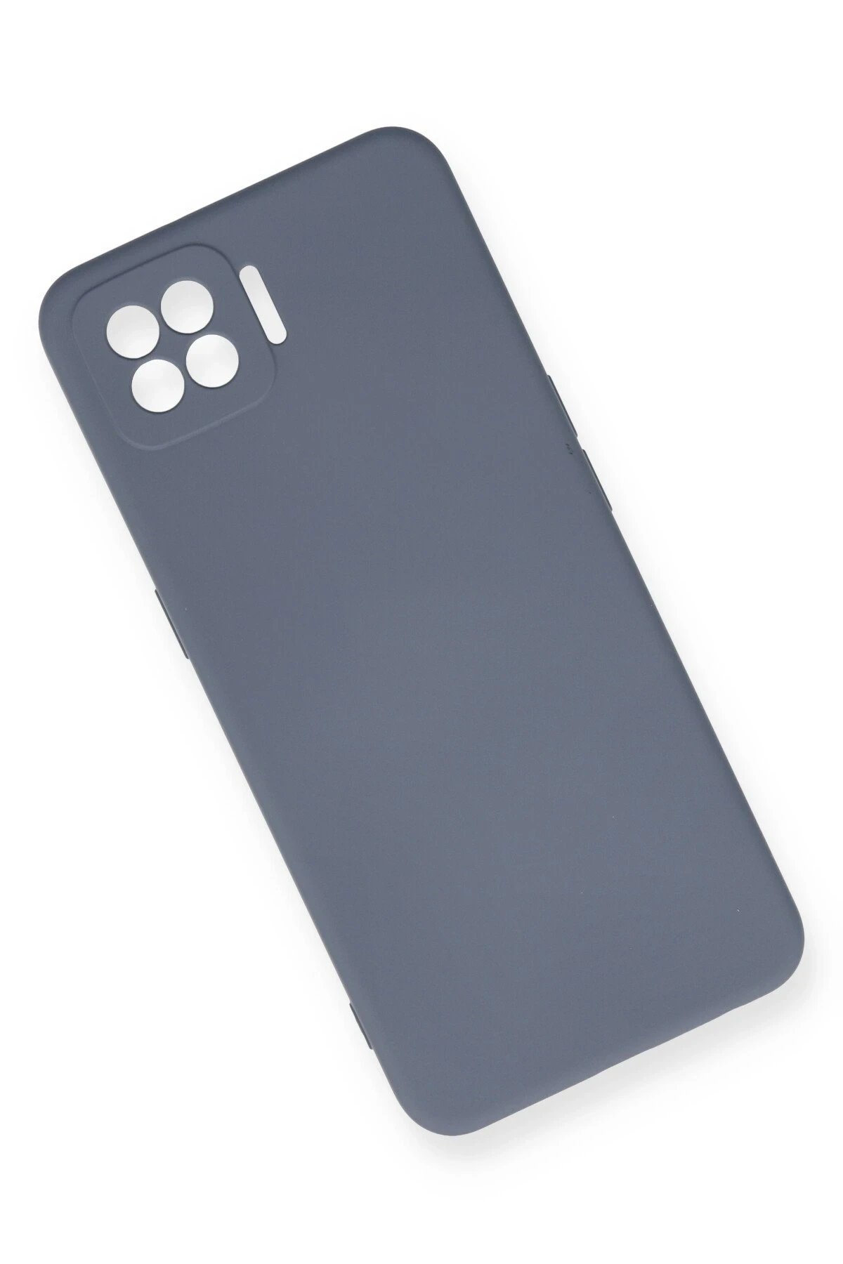 Newface Oppo A73 Kılıf Nano içi Kadife Silikon - Gri