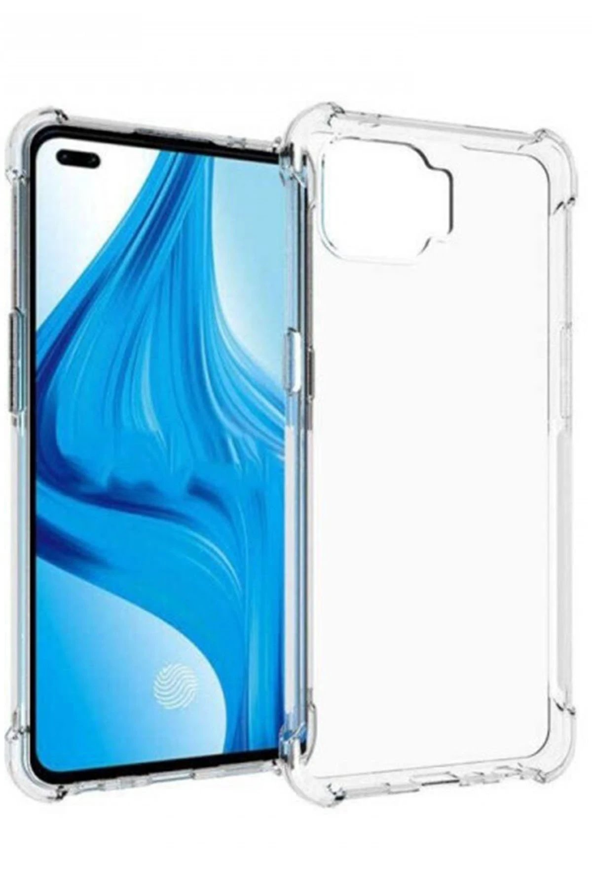 Newface Oppo Reno 4 Lite Kılıf Olex Tpu Silikon - Şeffaf