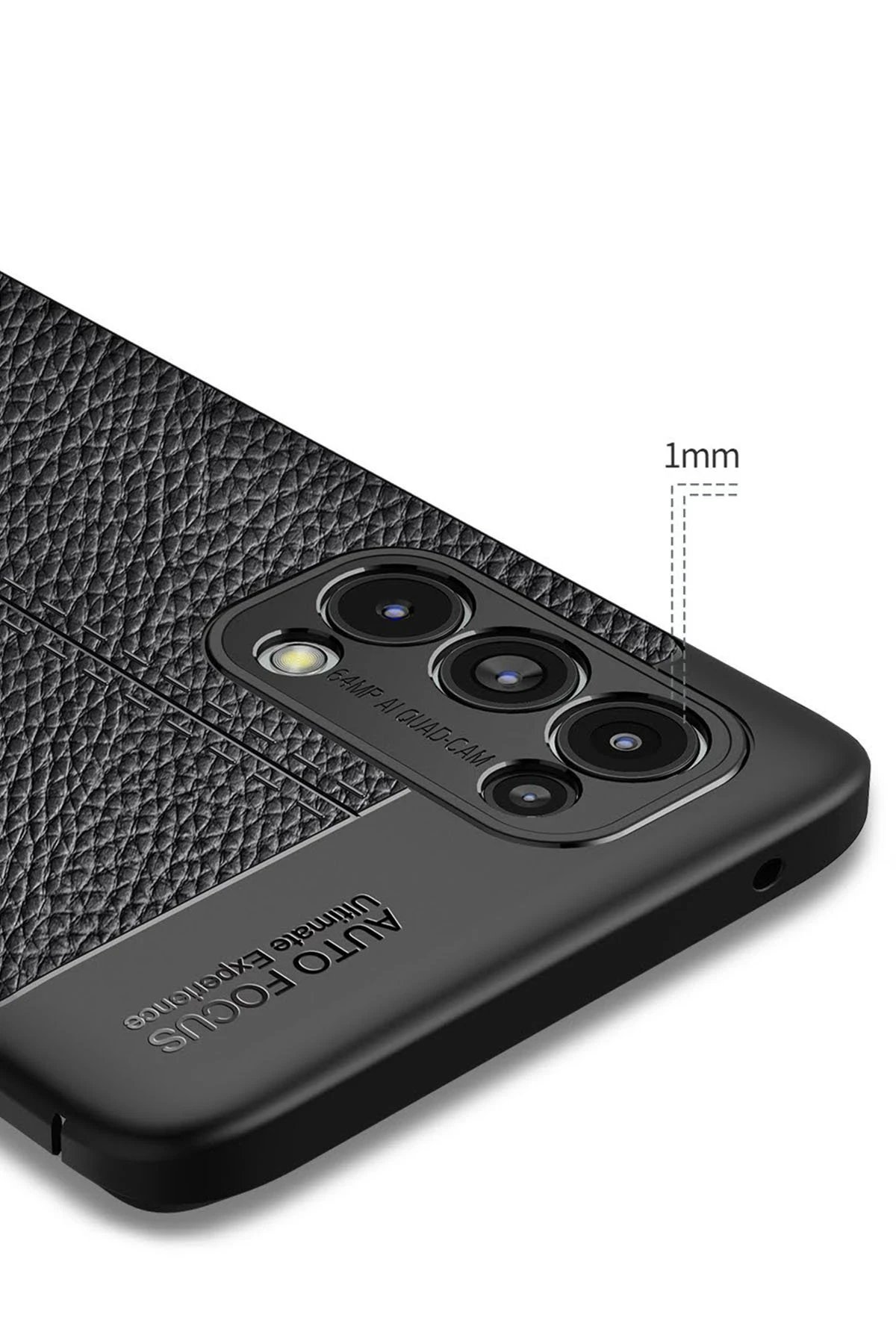 Newface Oppo Reno 5 Pro Kılıf Auto Focus Kapak - Lacivert