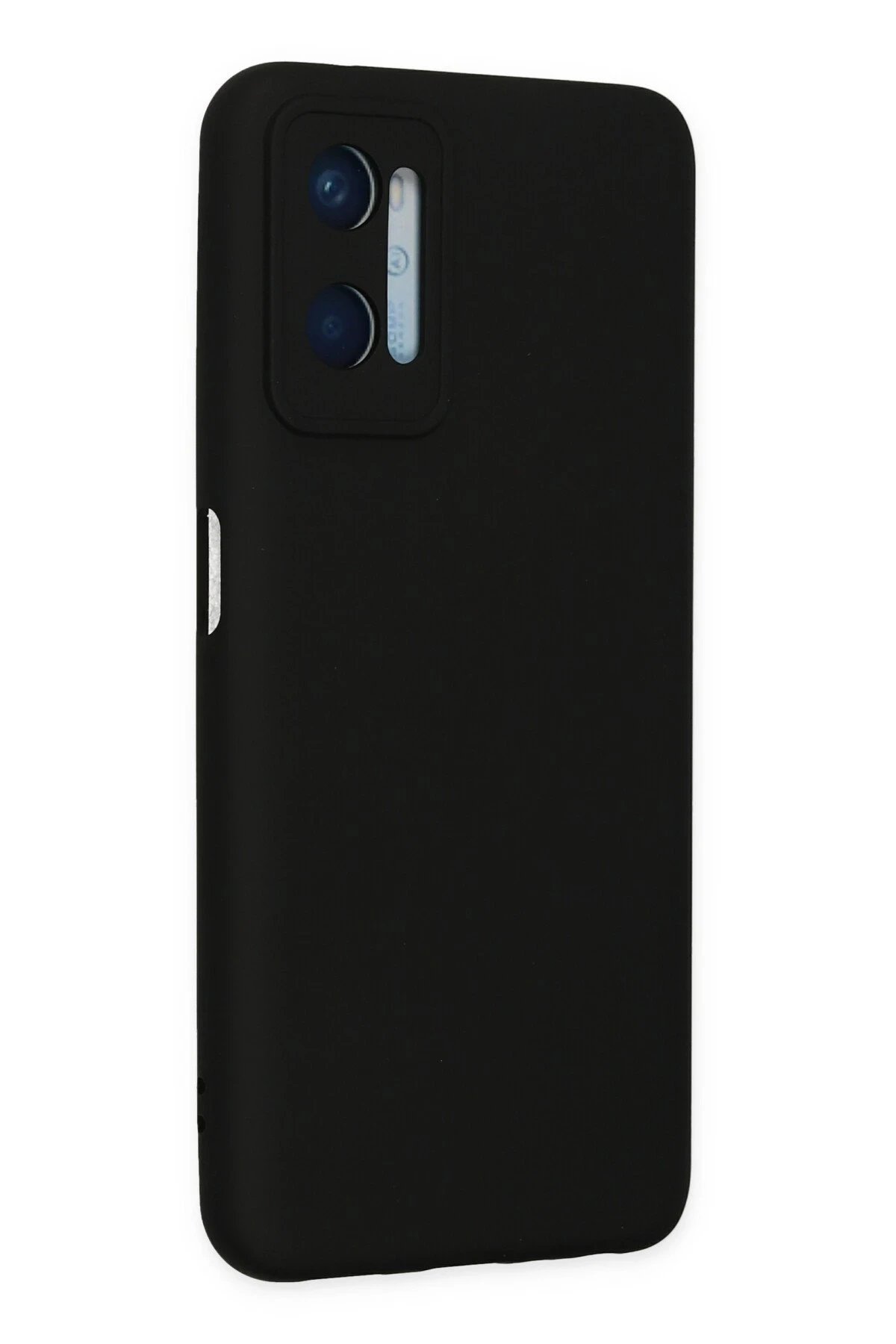 Newface Oppo A96 Kılıf Nano içi Kadife Silikon - Siyah