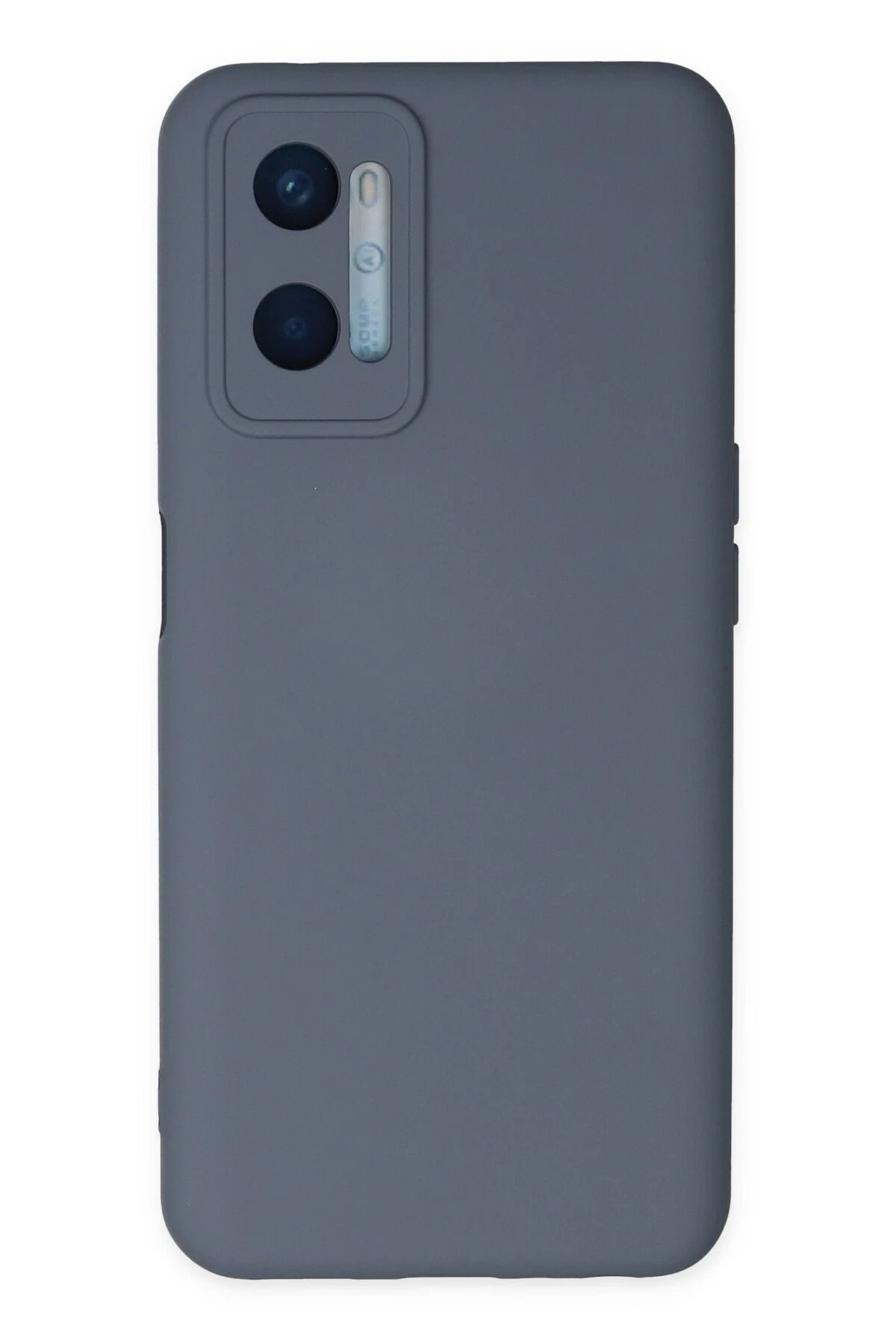 Newface Oppo A96 Kılıf Nano içi Kadife Silikon - Gri