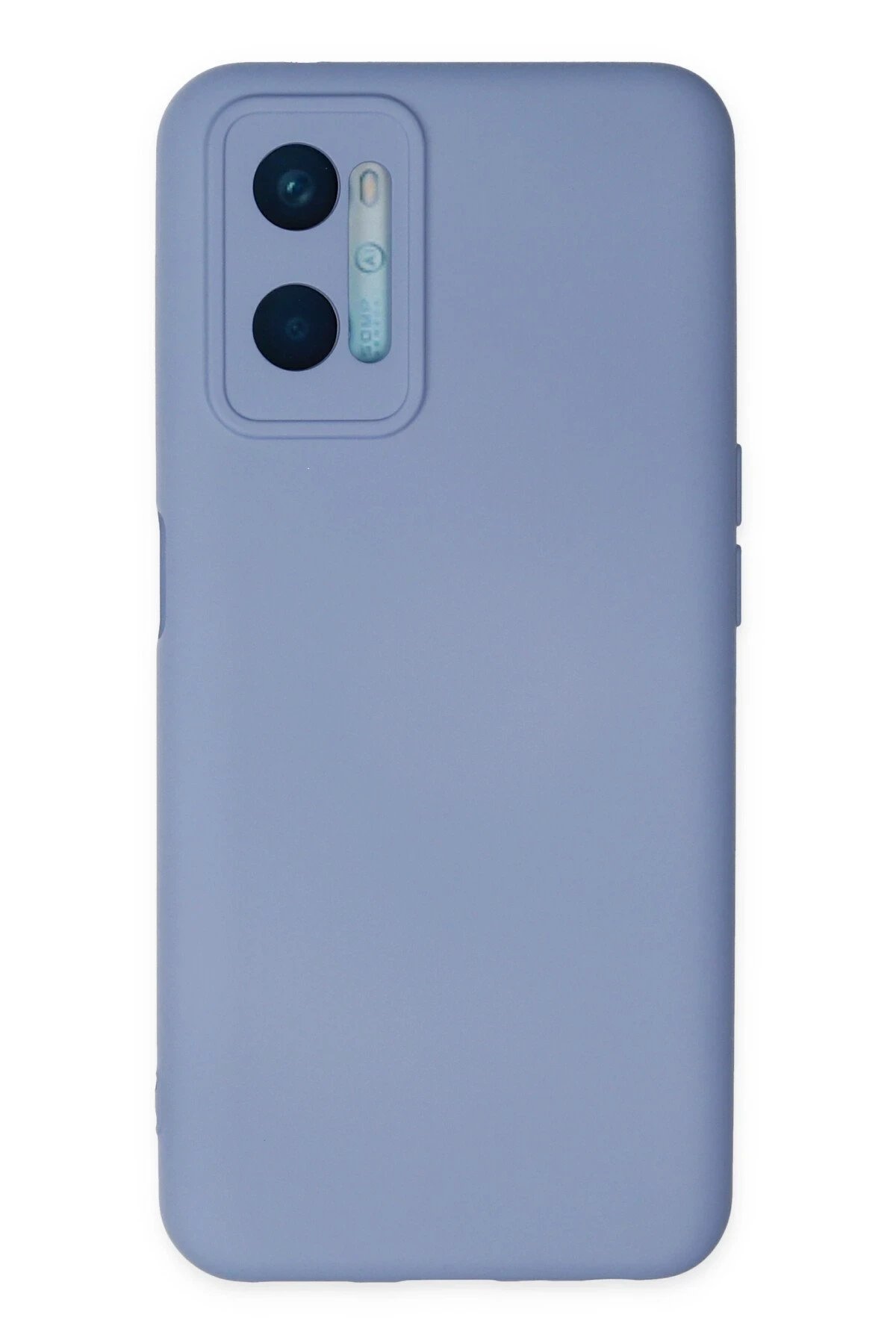 Newface Oppo A96 Kılıf Nano içi Kadife Silikon - Lila