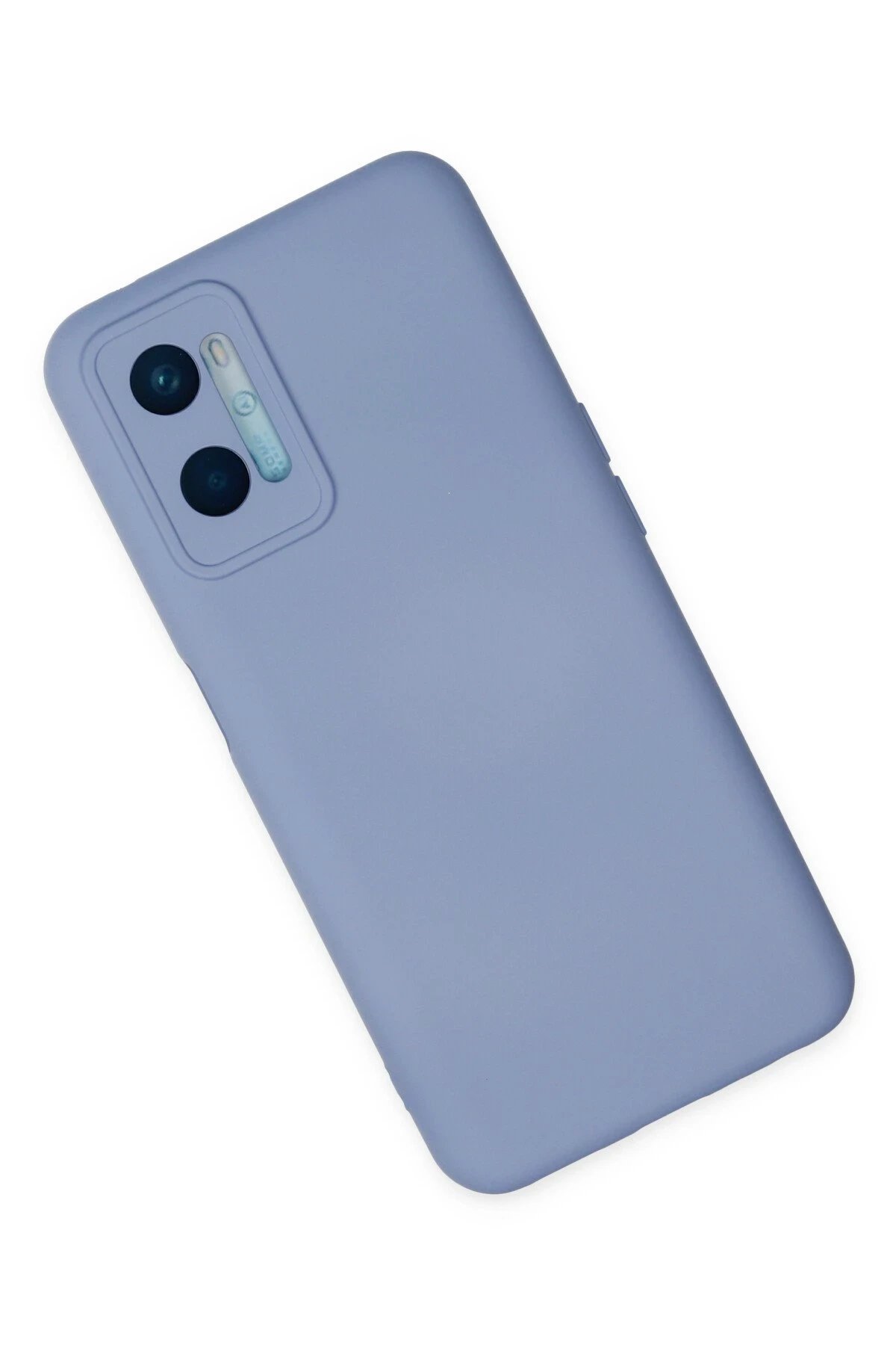 Newface Oppo A96 Kılıf Nano içi Kadife Silikon - Lila