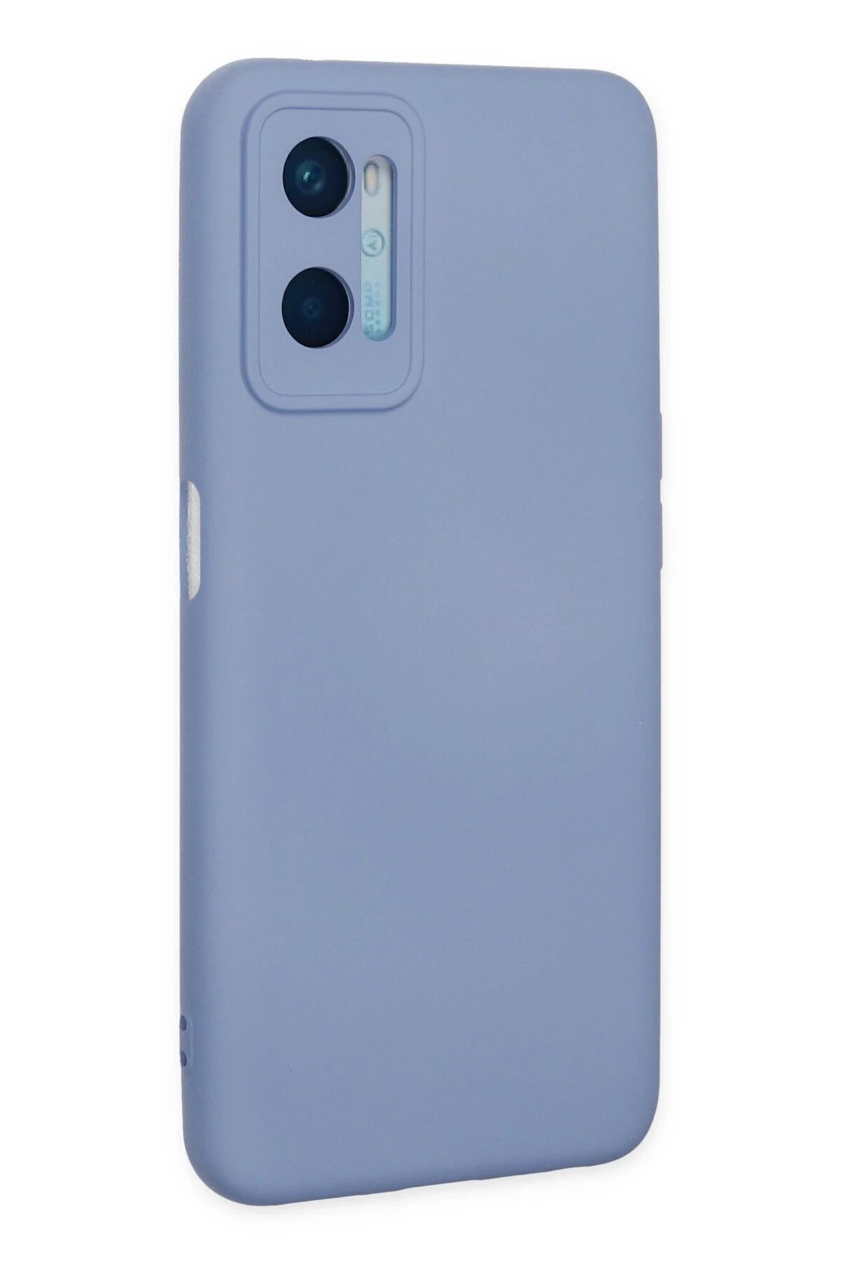 Newface Oppo A96 Kılıf Nano içi Kadife Silikon - Lila