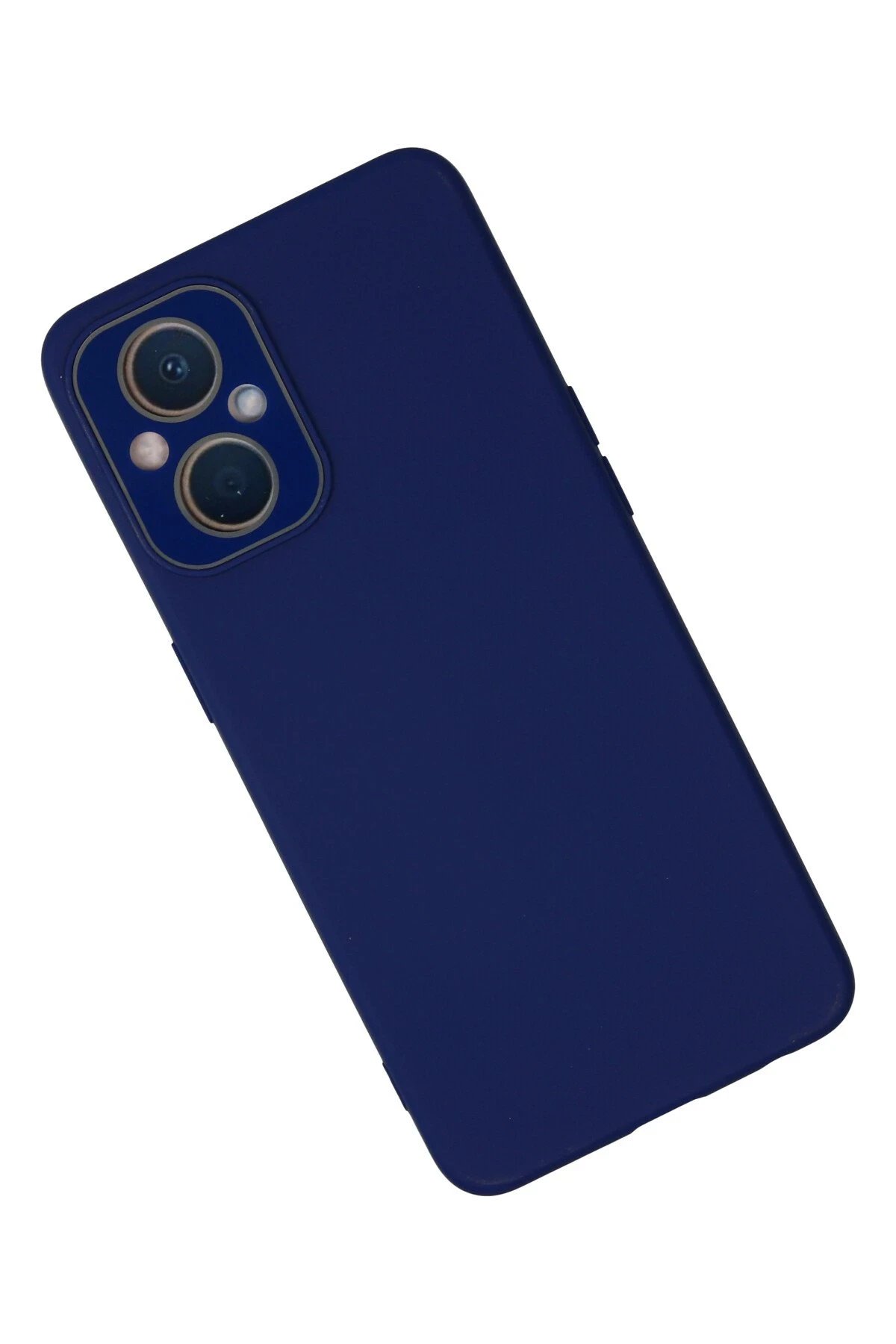 Newface Oppo Reno 7 Lite Kılıf Lansman Glass Kapak - Sky Blue