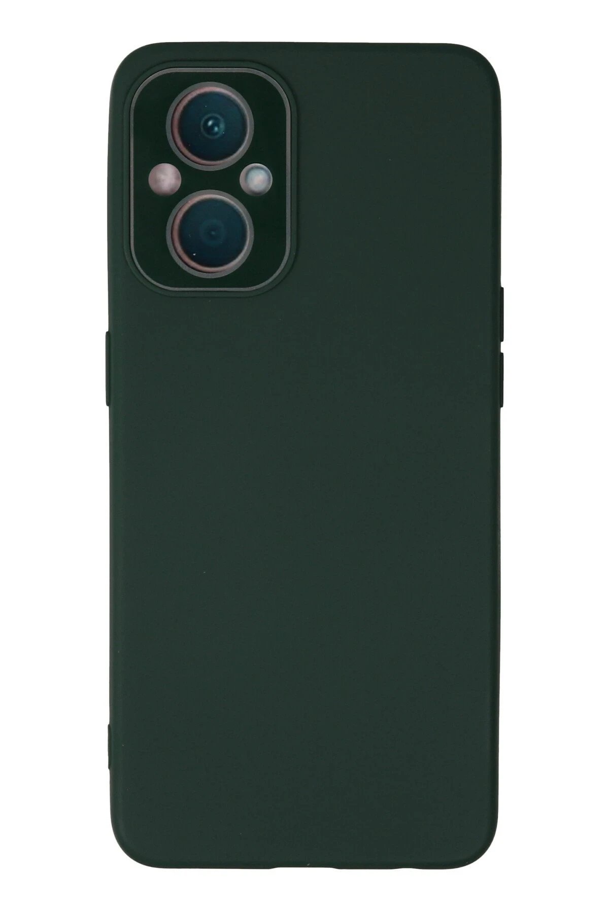 Newface Oppo Reno 7 Lite Kılıf Lansman Glass Kapak - Koyu Yeşil