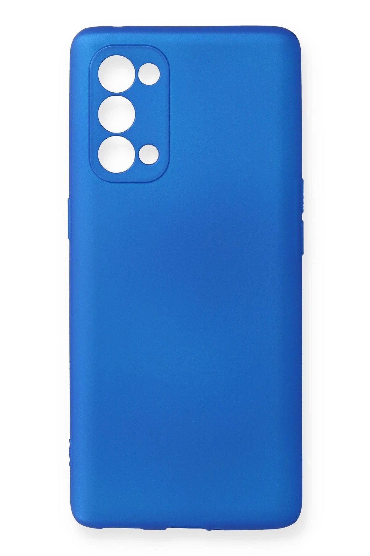 Newface Oppo Reno 5 Pro Kılıf First Silikon - Mavi