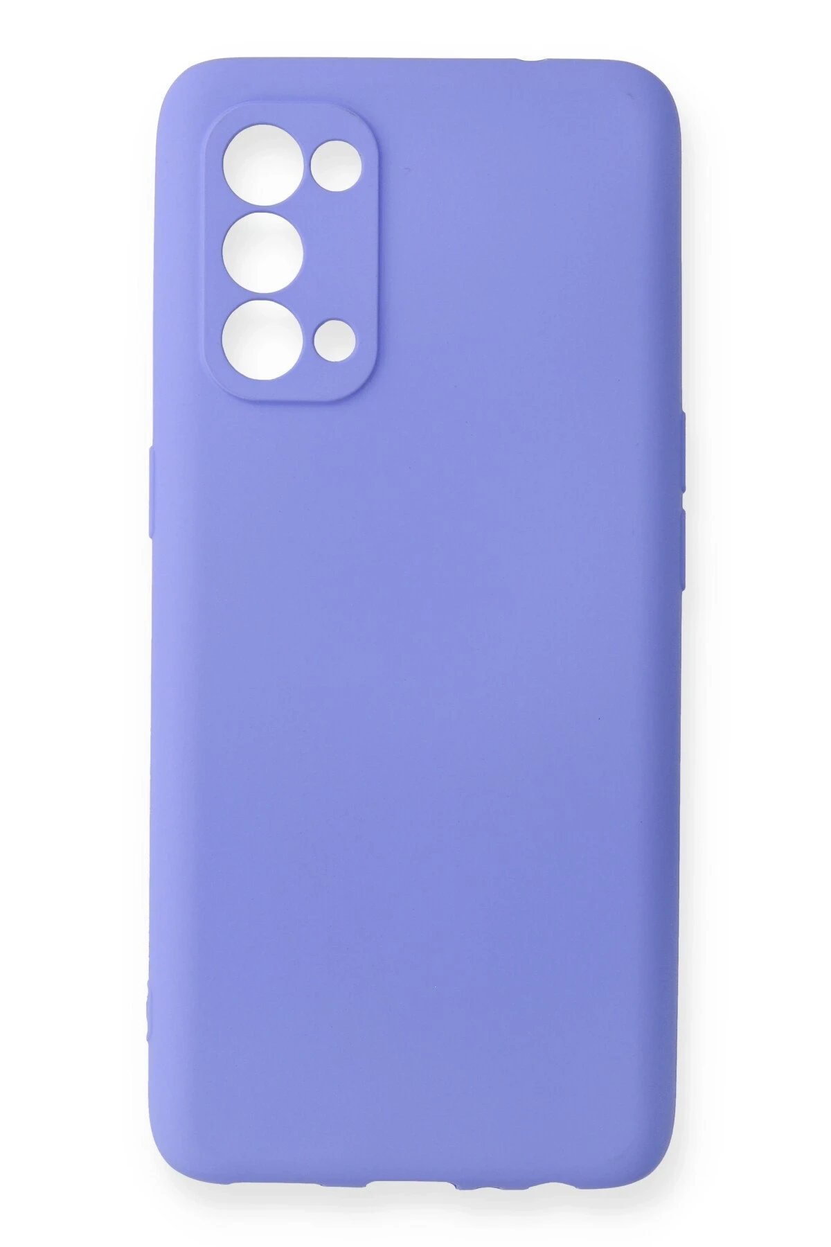 Newface Oppo Reno 5 Pro Kılıf First Silikon - Lila