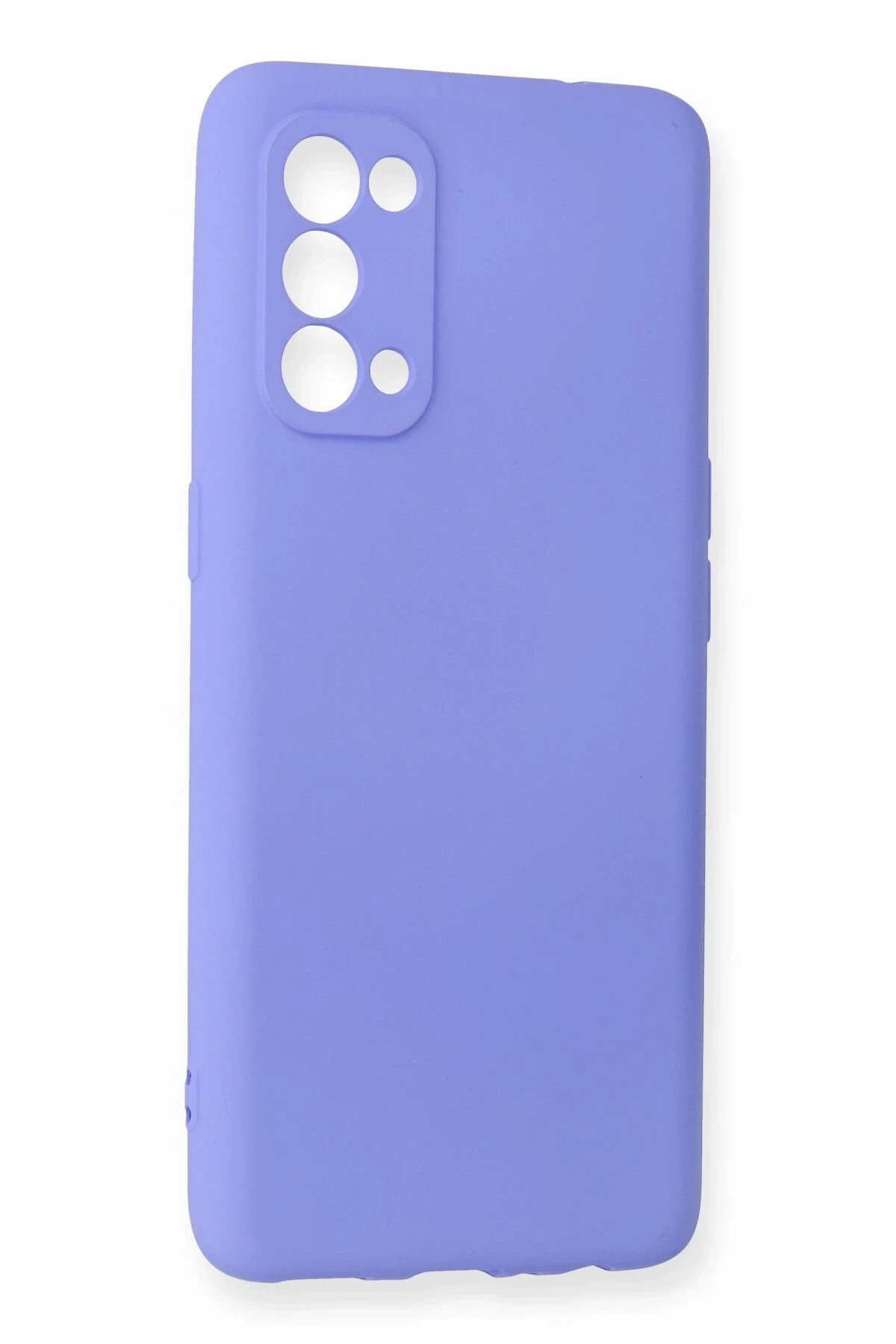 Newface Oppo Reno 5 Pro Kılıf First Silikon - Lila