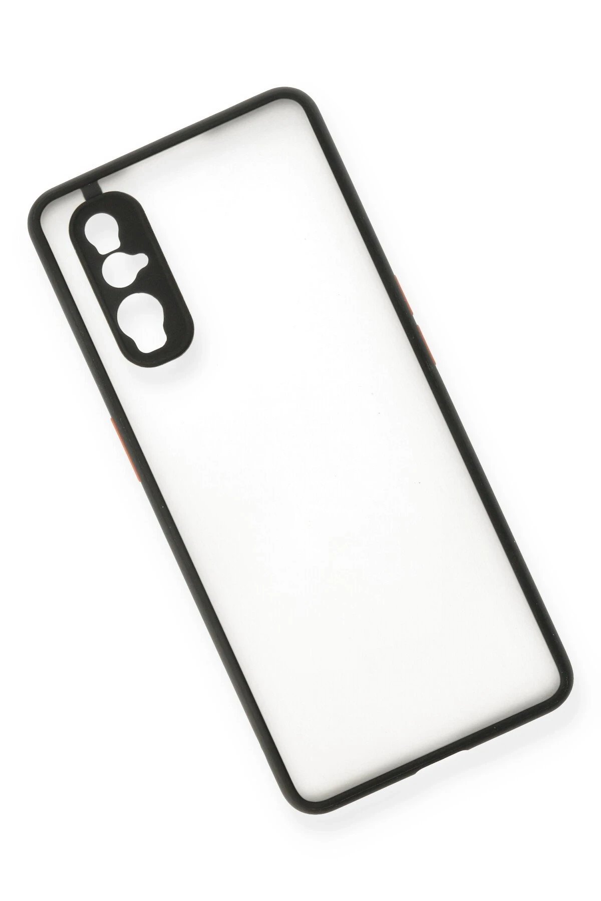 Newface Oppo Find X2 Kılıf Montreal Silikon Kapak - Siyah