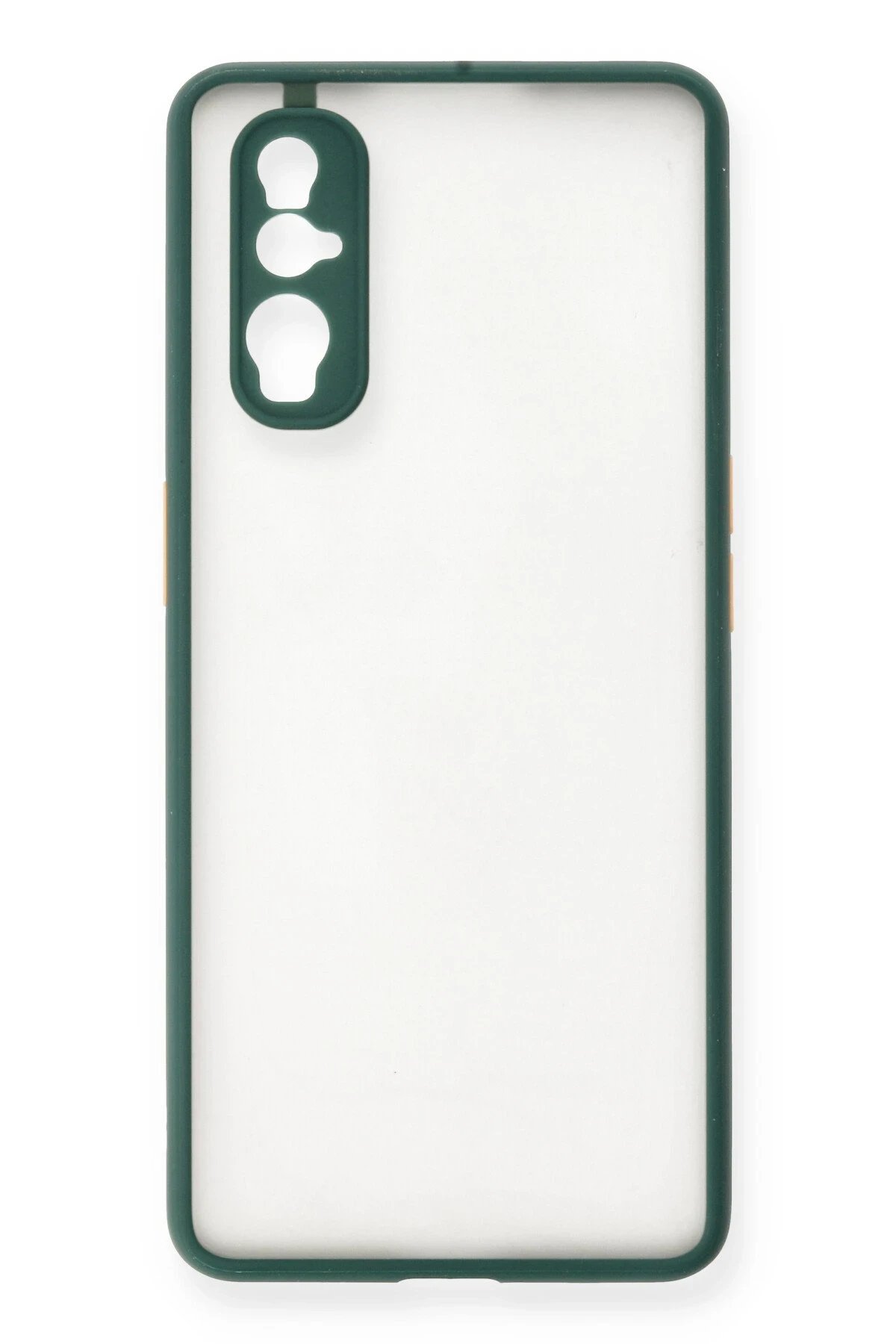 Newface Oppo Find X2 Kılıf Montreal Silikon Kapak - Yeşil