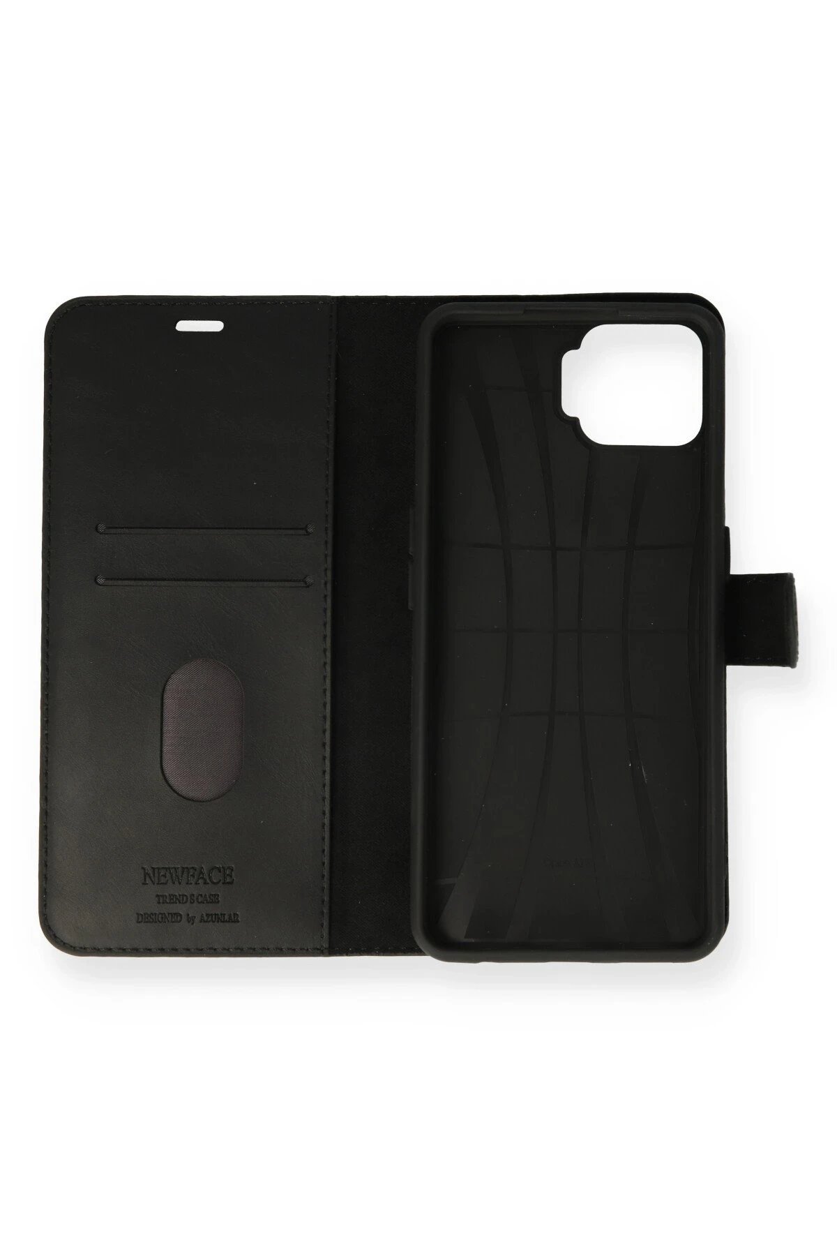 Newface Oppo A73 Kılıf Trend S Plus Kapaklı Kılıf - Siyah