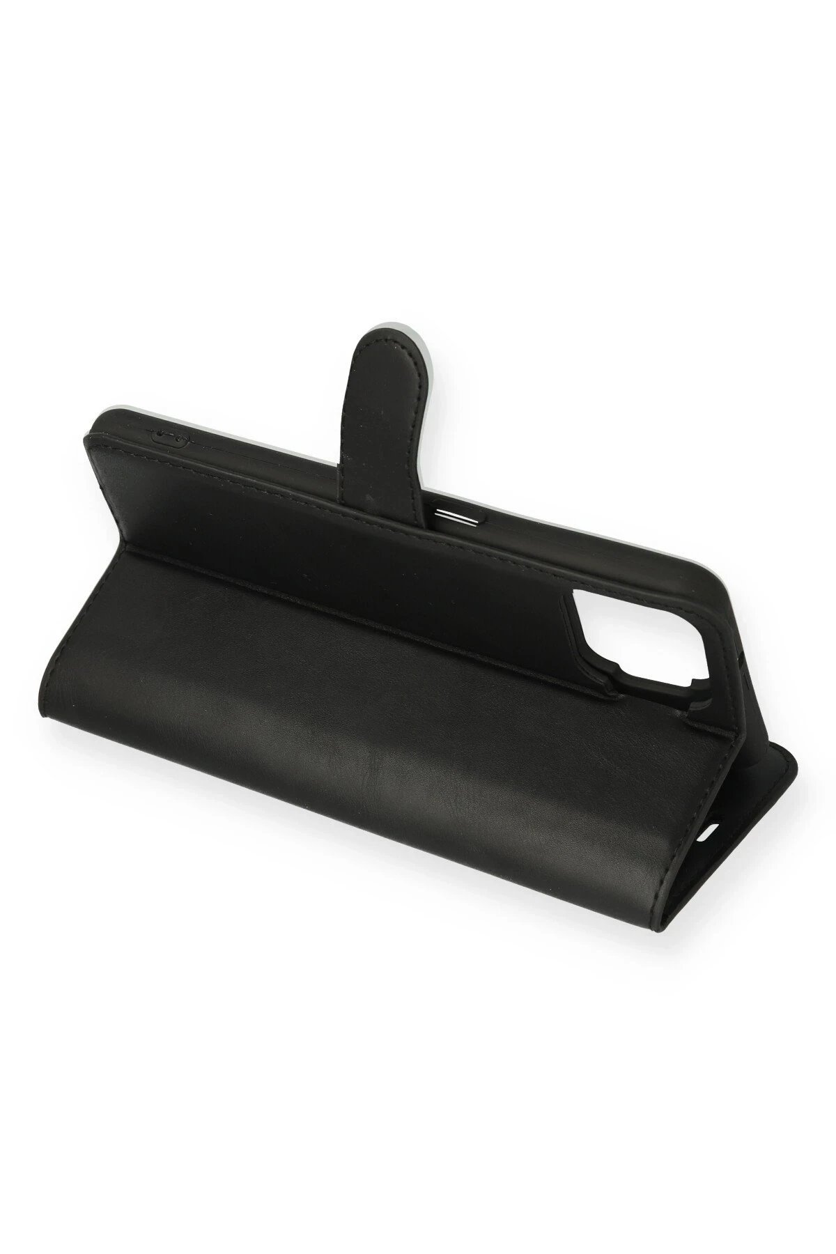 Newface Oppo A73 Kılıf Trend S Plus Kapaklı Kılıf - Siyah