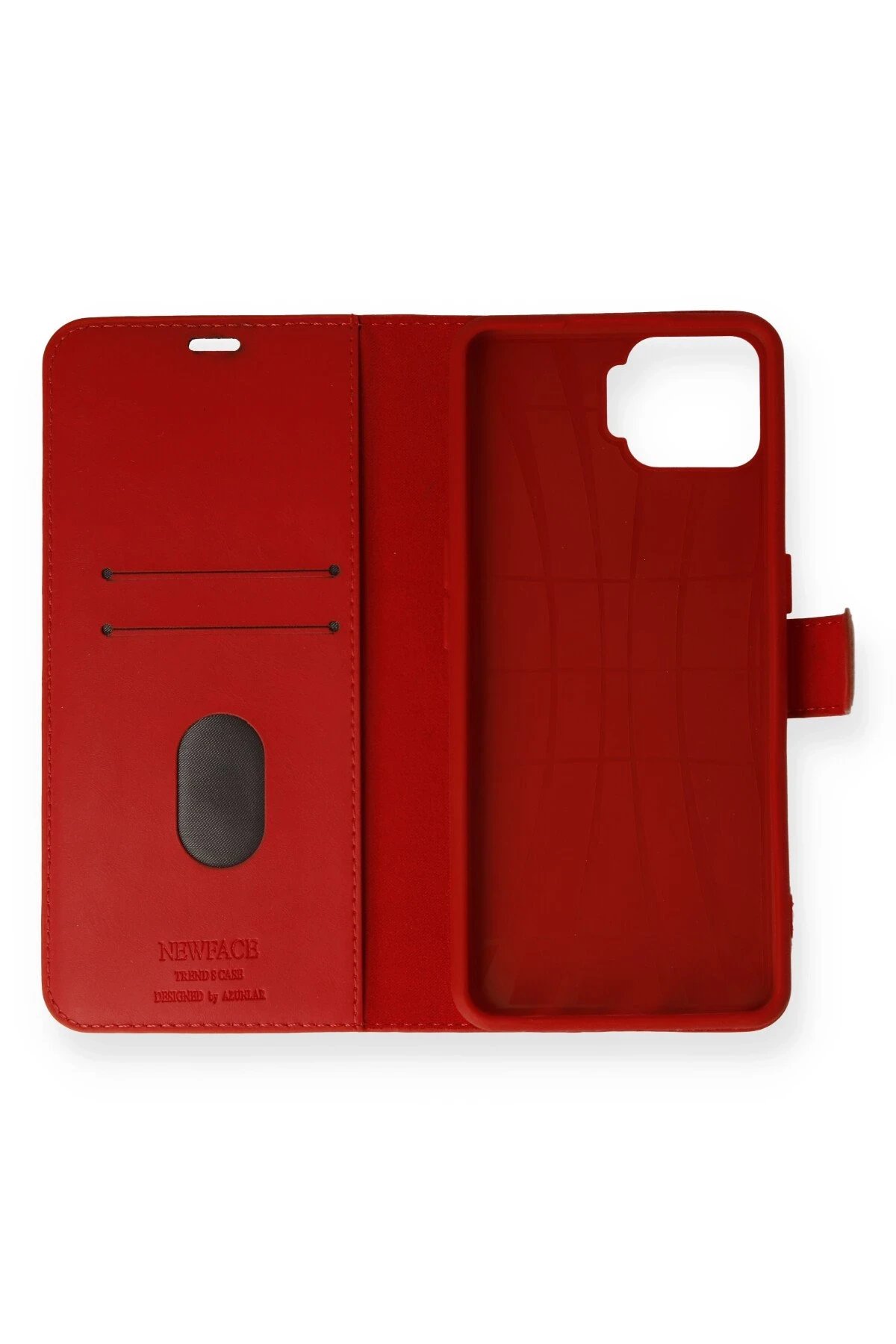 Newface Oppo A73 Kılıf Trend S Plus Kapaklı Kılıf - Kırmızı