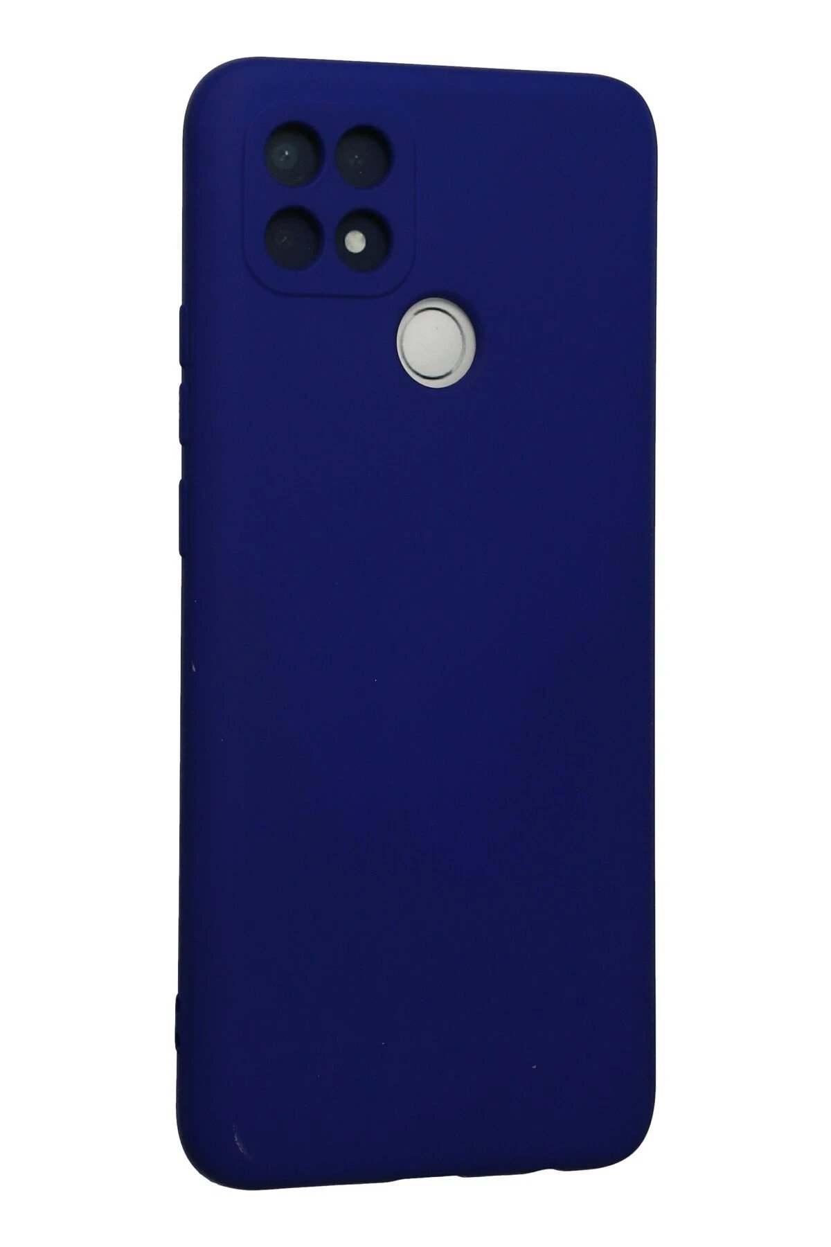 Newface Oppo A15 Kılıf Nano içi Kadife Silikon - Lacivert