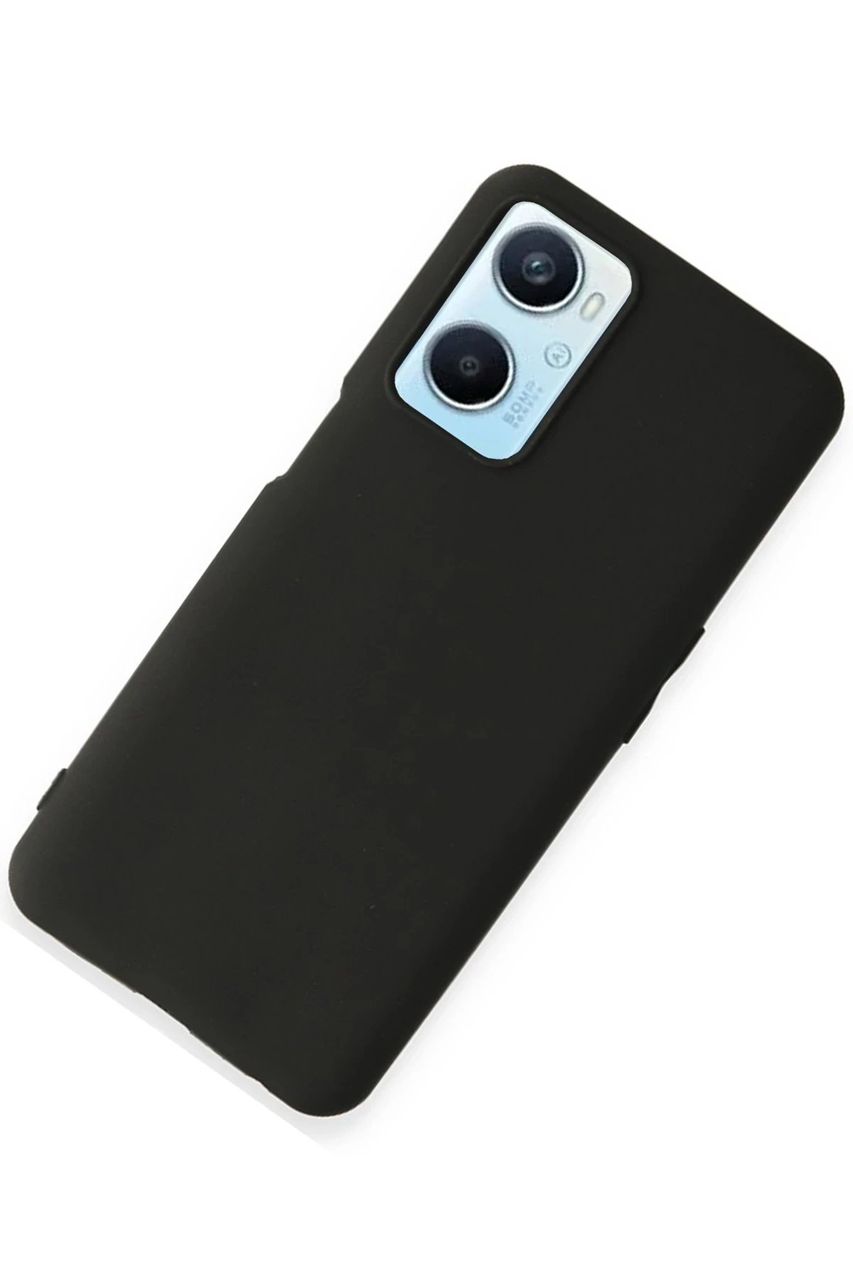 Newface Oppo A96 Kılıf First Silikon - Siyah