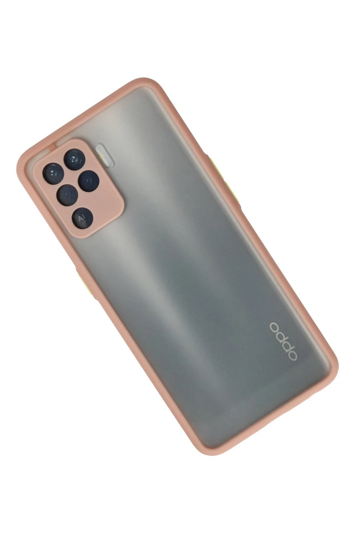 Newface Oppo Reno 5 Lite Kılıf Montreal Silikon Kapak - Pembe