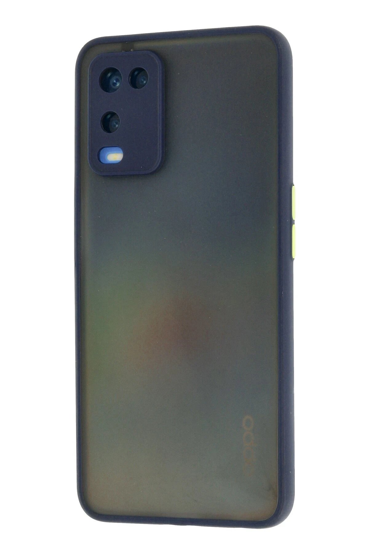 Newface Oppo A54 4G Kılıf Montreal Silikon Kapak - Lacivert