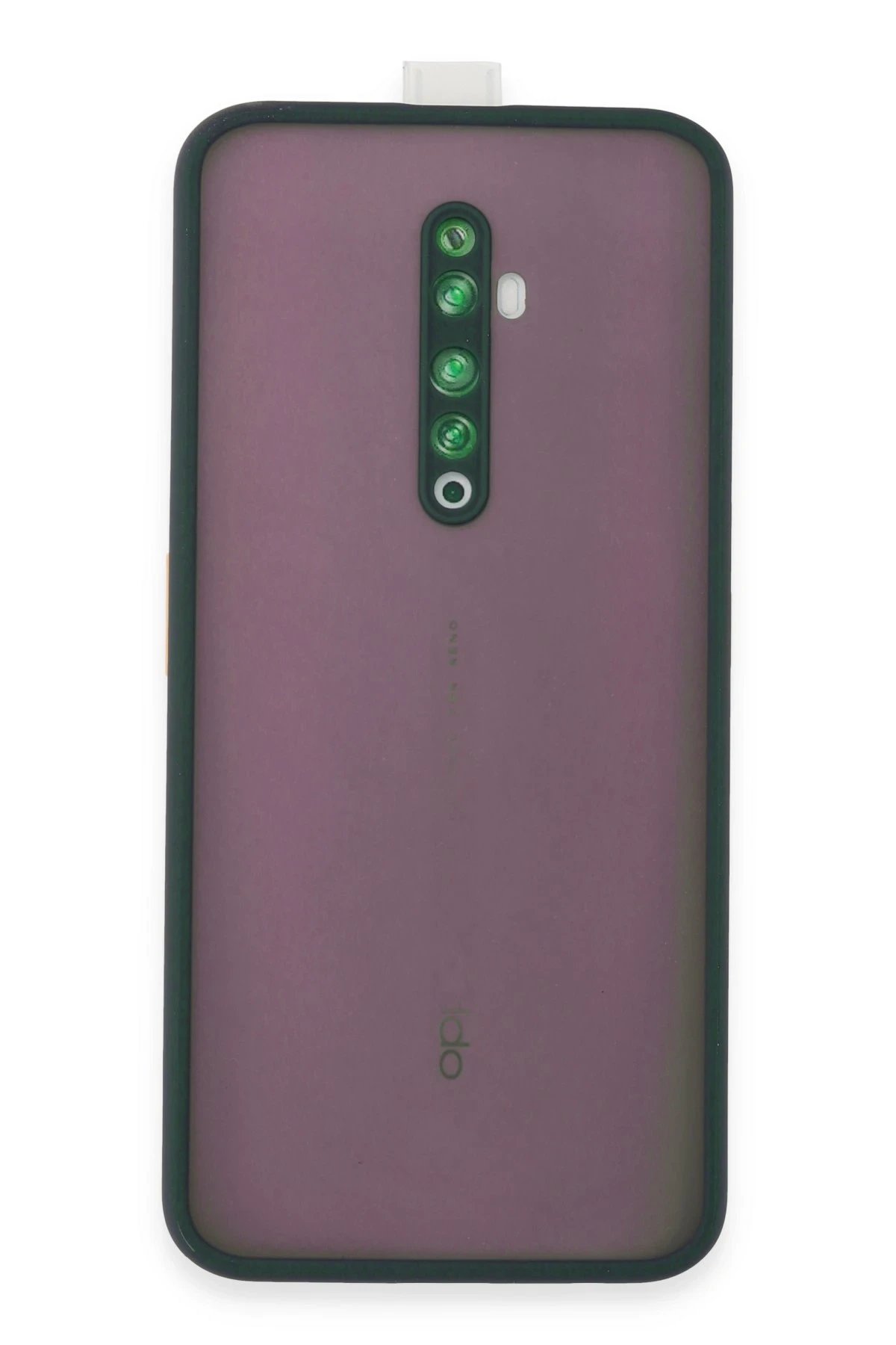 Newface Oppo Reno 2Z Kılıf Montreal Silikon Kapak - Yeşil