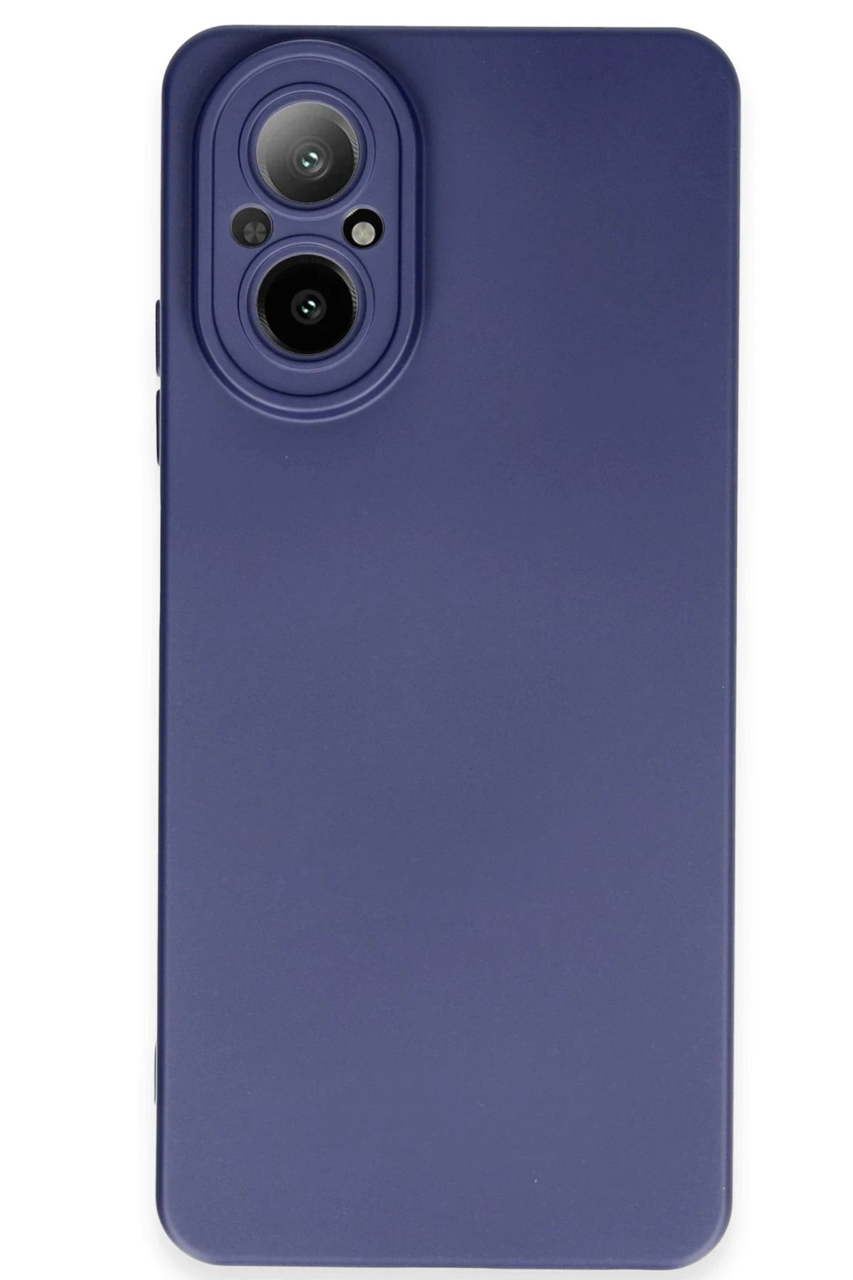 Newface Realme 12 Lite Kılıf Nano içi Kadife Silikon - Lacivert