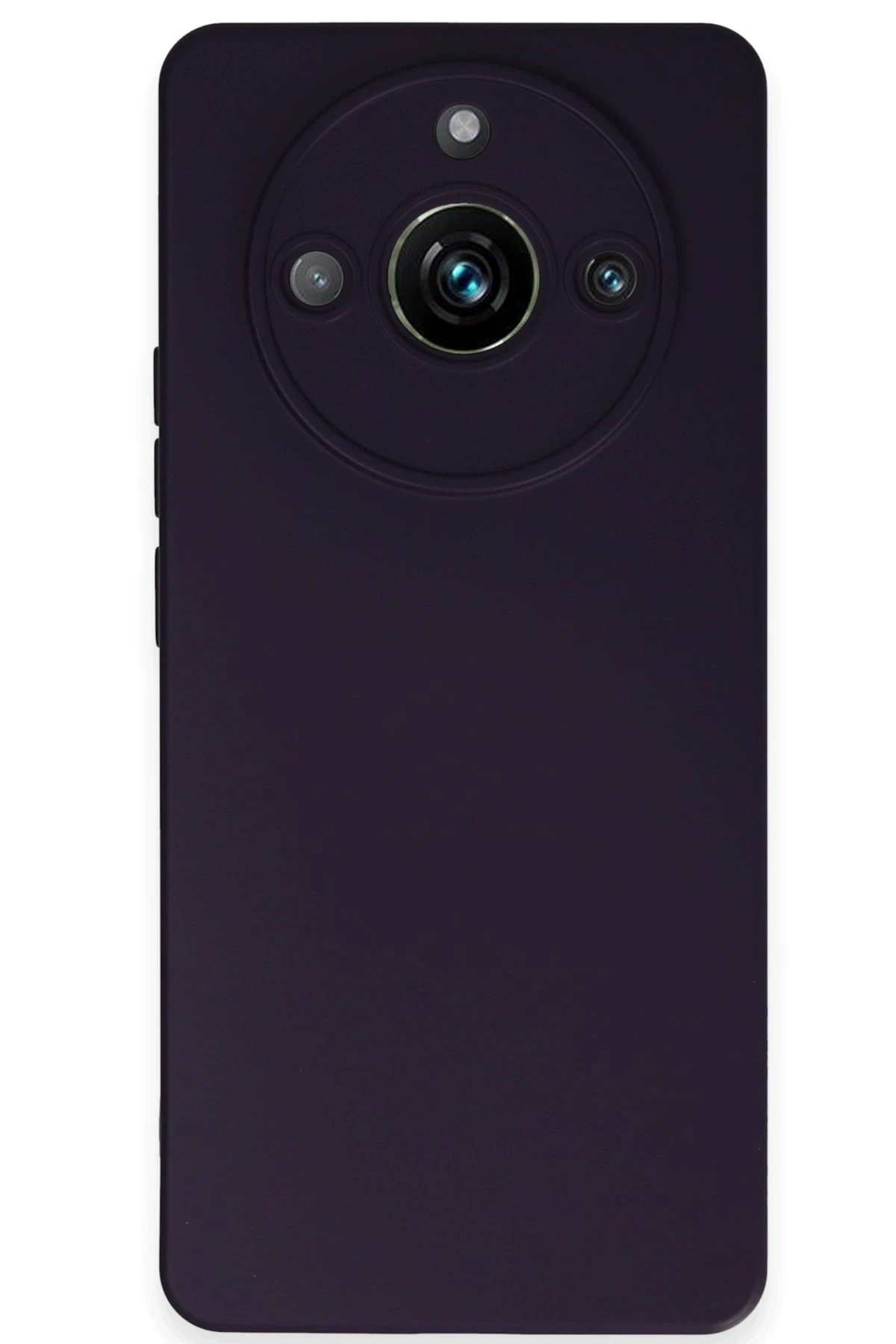 Newface Realme 11 Pro Kılıf Nano içi Kadife Silikon - Mor