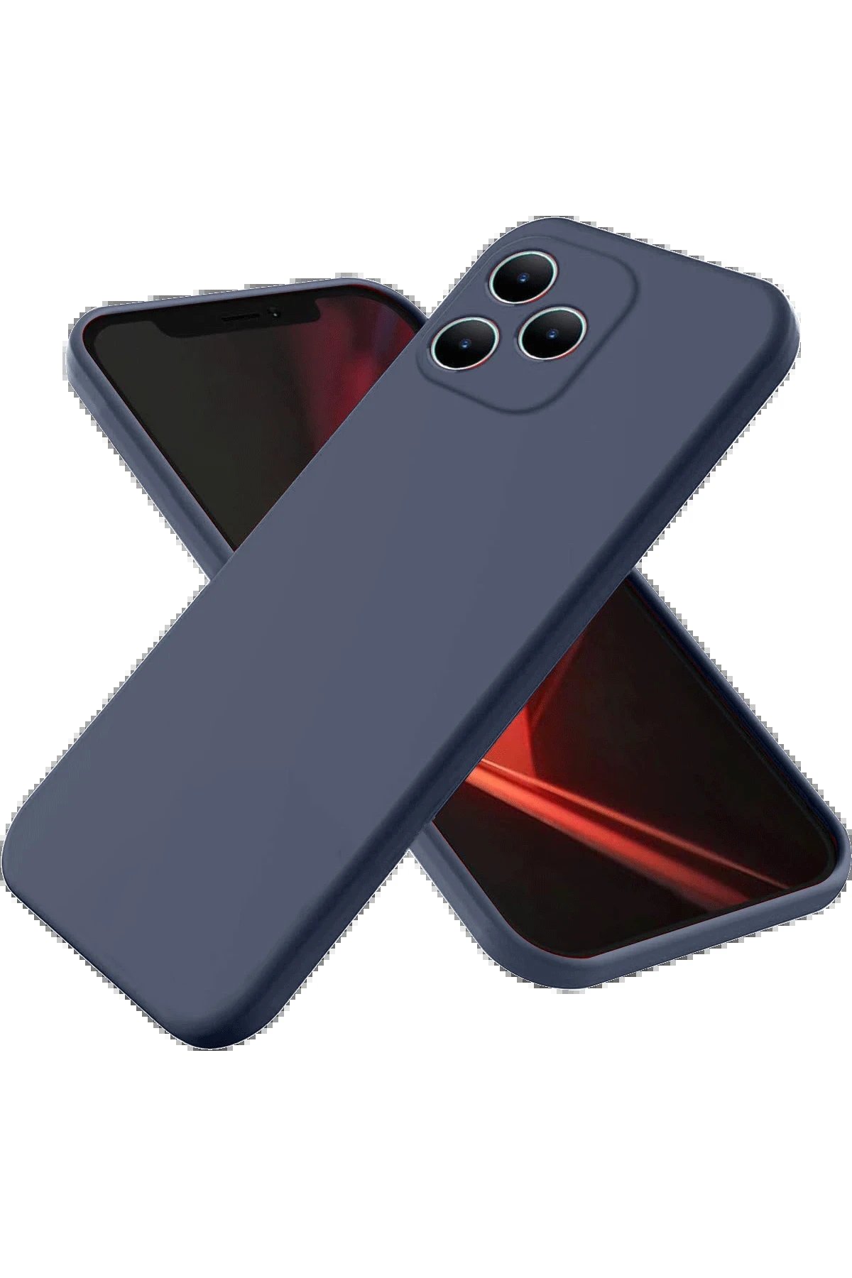 Newface Realme Note 50 4G Kılıf First Silikon - Lacivert