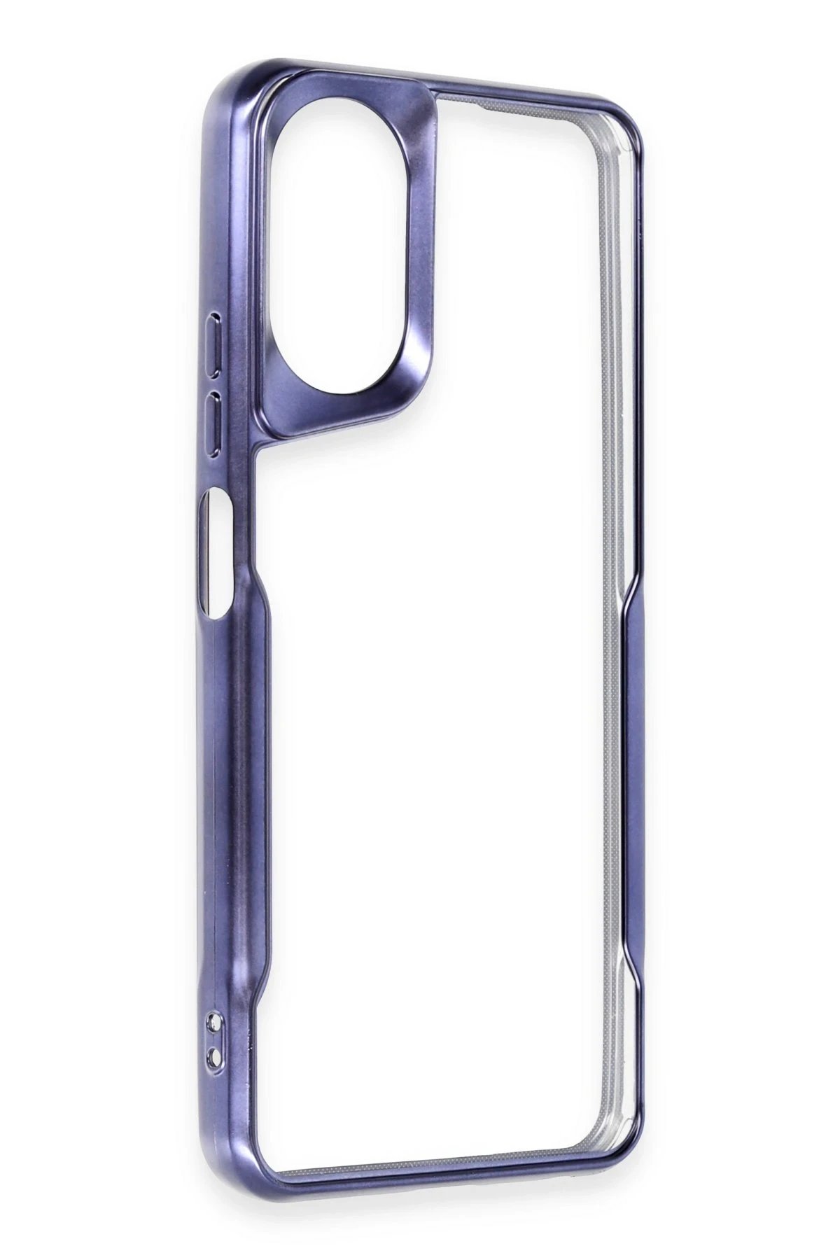 Newface Realme 12 Lite Kılıf Boyi Silikon Kapak - Lacivert