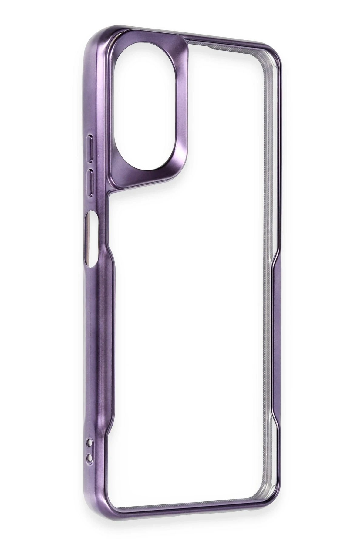 Newface Realme 12 Lite Kılıf Boyi Silikon Kapak - Derin Mor