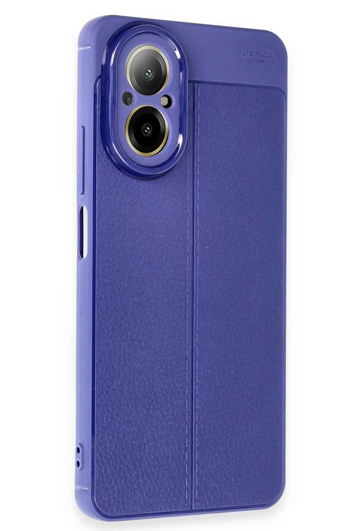 Newface Realme 12 Lite Kılıf Auto Focus Kapak - Lacivert