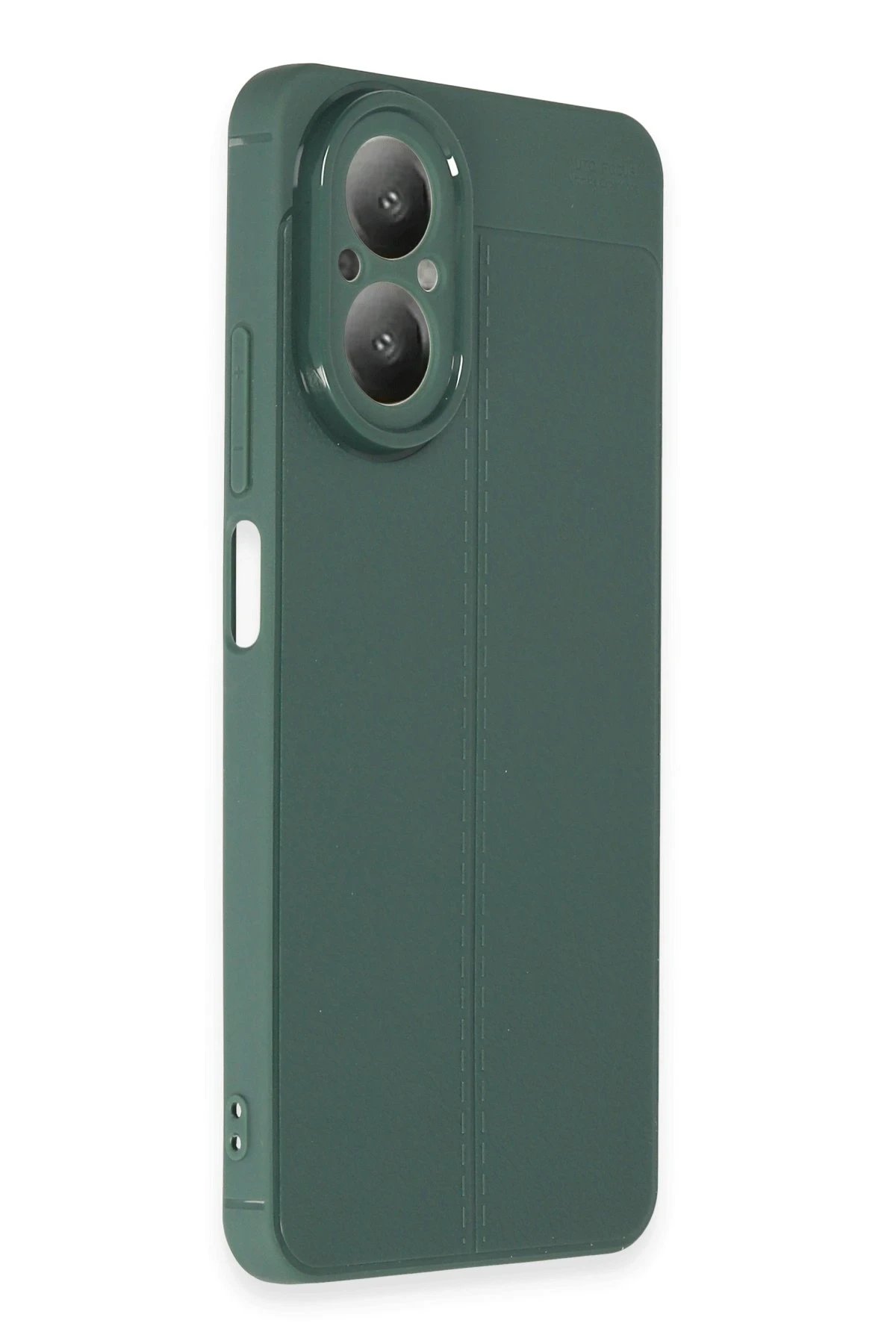 Newface Realme 12 Lite Kılıf Auto Focus Kapak - Koyu Yeşil