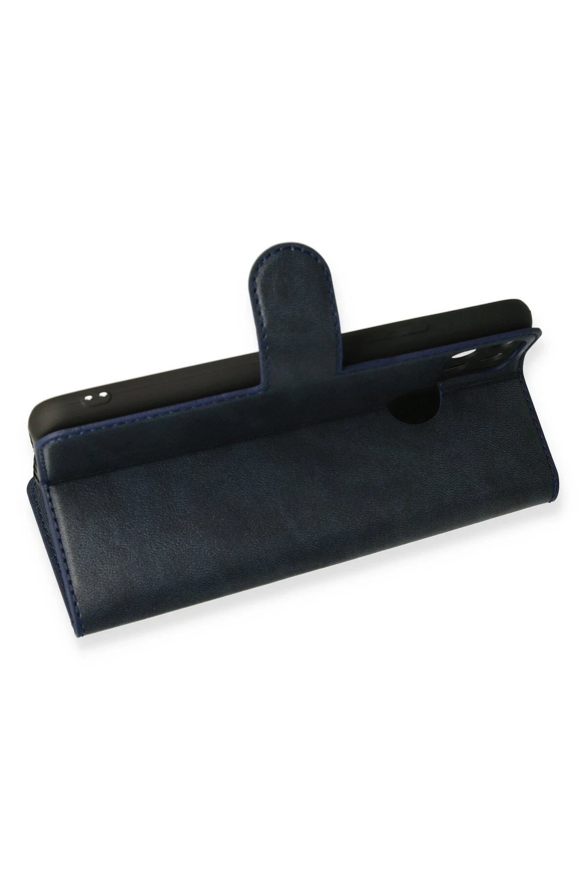 Newface Realme C25 Kılıf Trend S Plus Kapaklı Kılıf - Lacivert