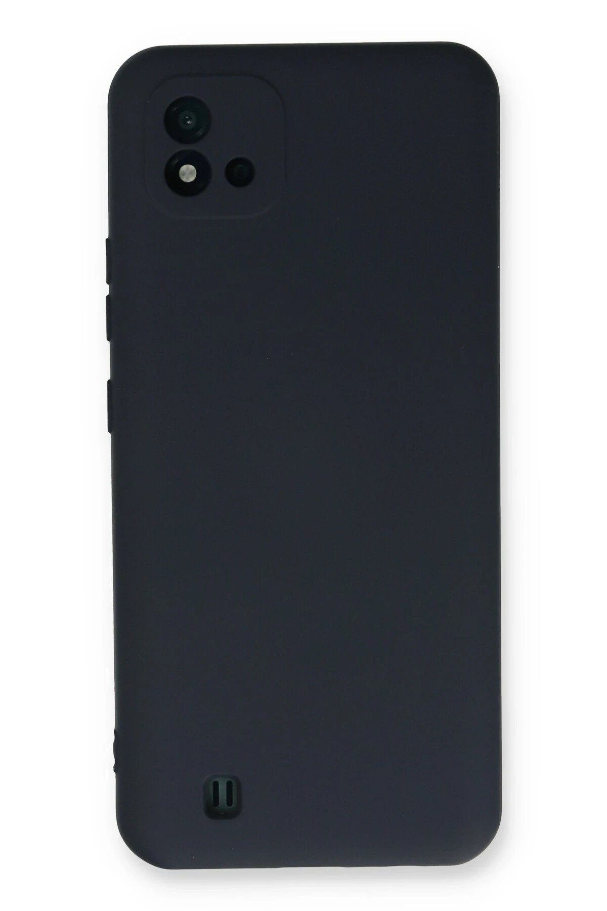 Newface Realme C11 2021 Kılıf Nano içi Kadife Silikon - Lacivert